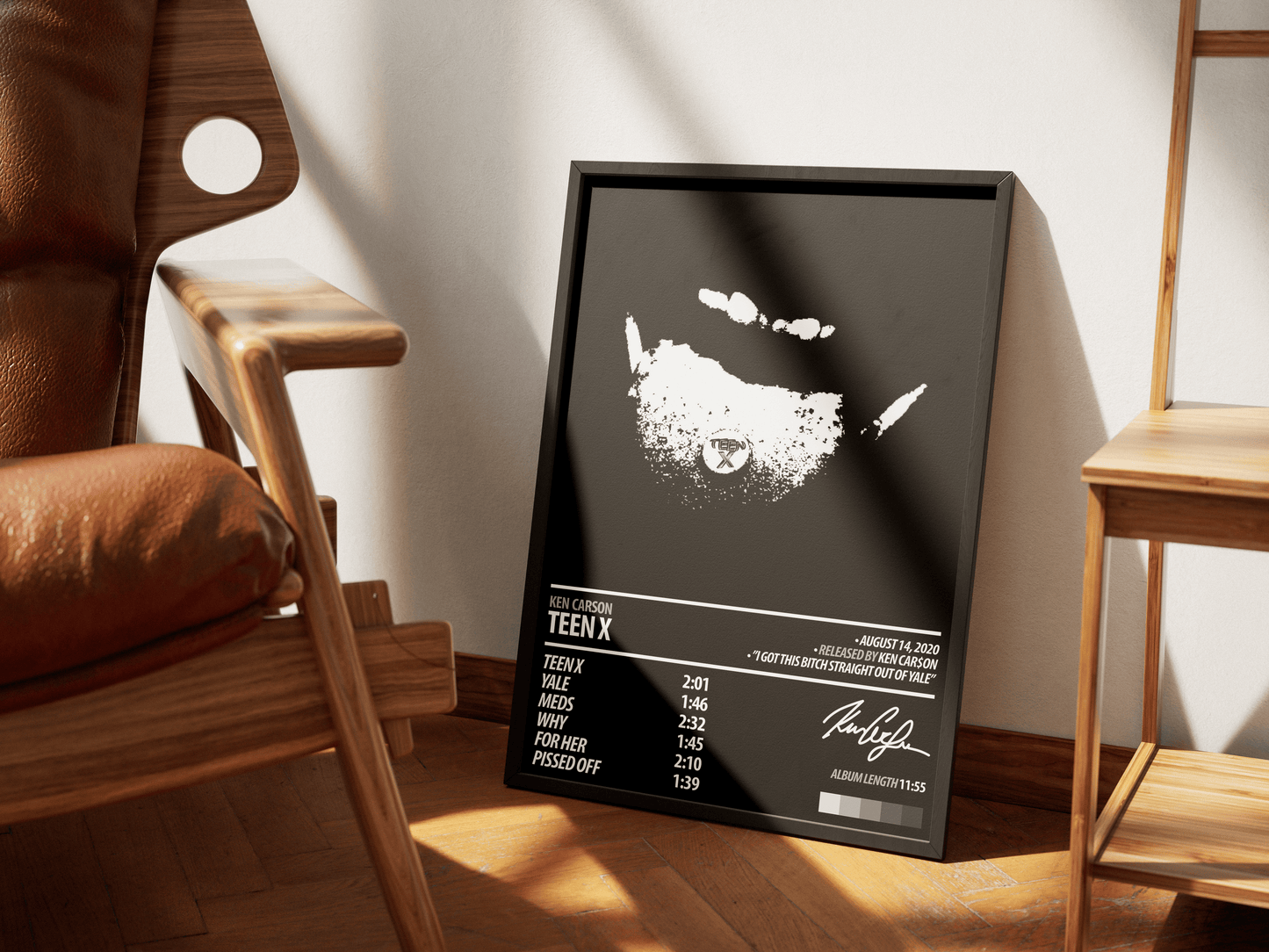 KEN CARSON Album Poster | Teen X - ChordPrints