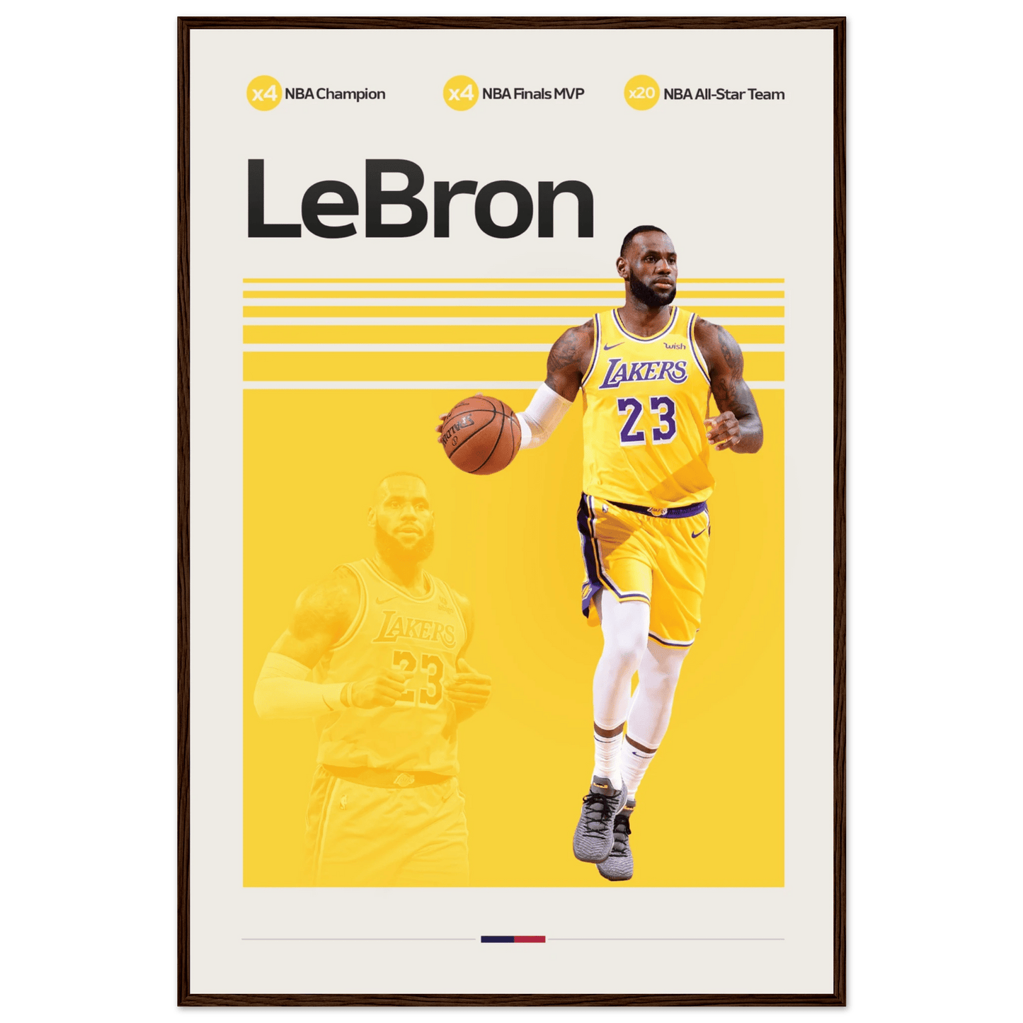 LEBRON JAMES | BASKETBALL POSTER - ChordPrints