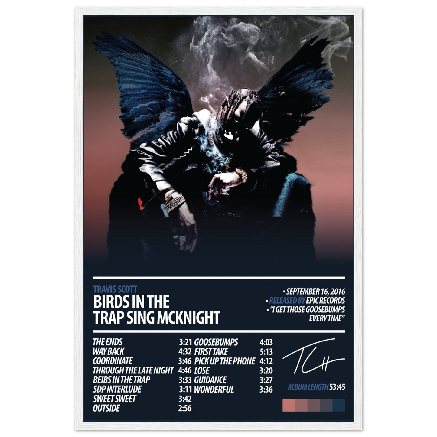 TRAVIS SCOTT Album Poster | Birds In The Trap Sing McKnight - ChordPrints