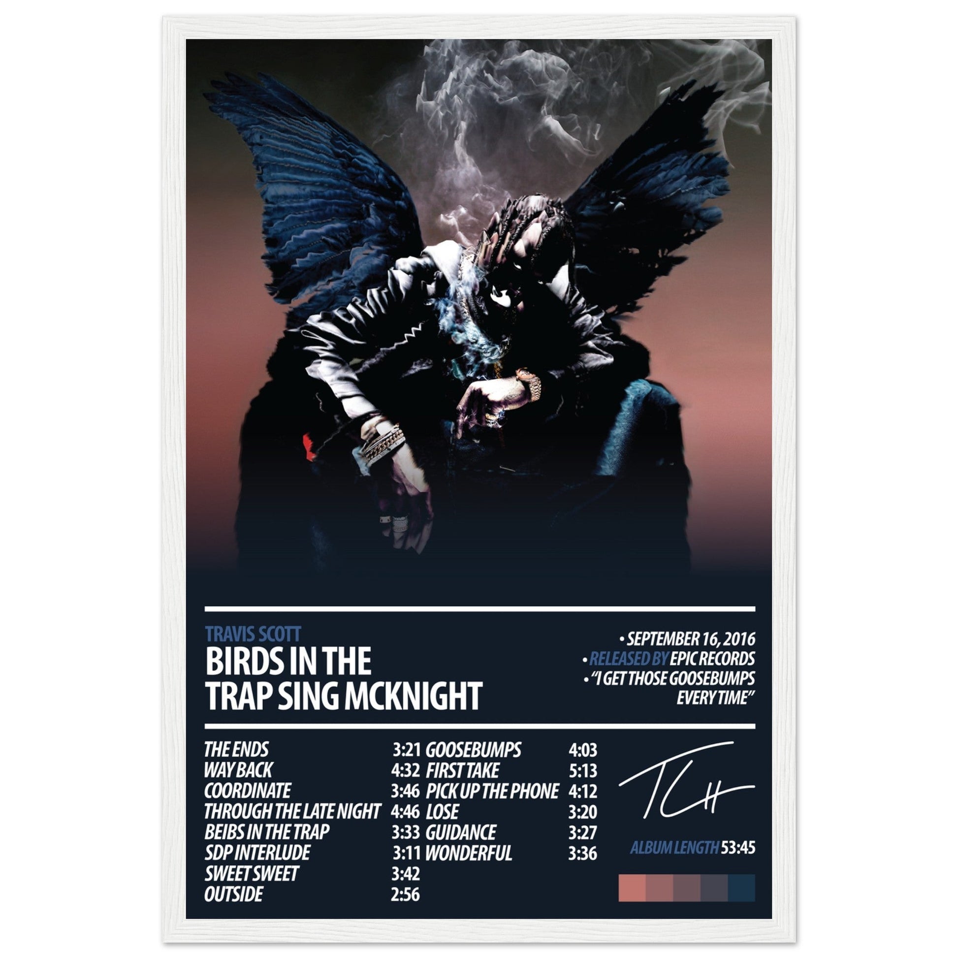 TRAVIS SCOTT Album Poster | Birds In The Trap Sing McKnight - ChordPrints