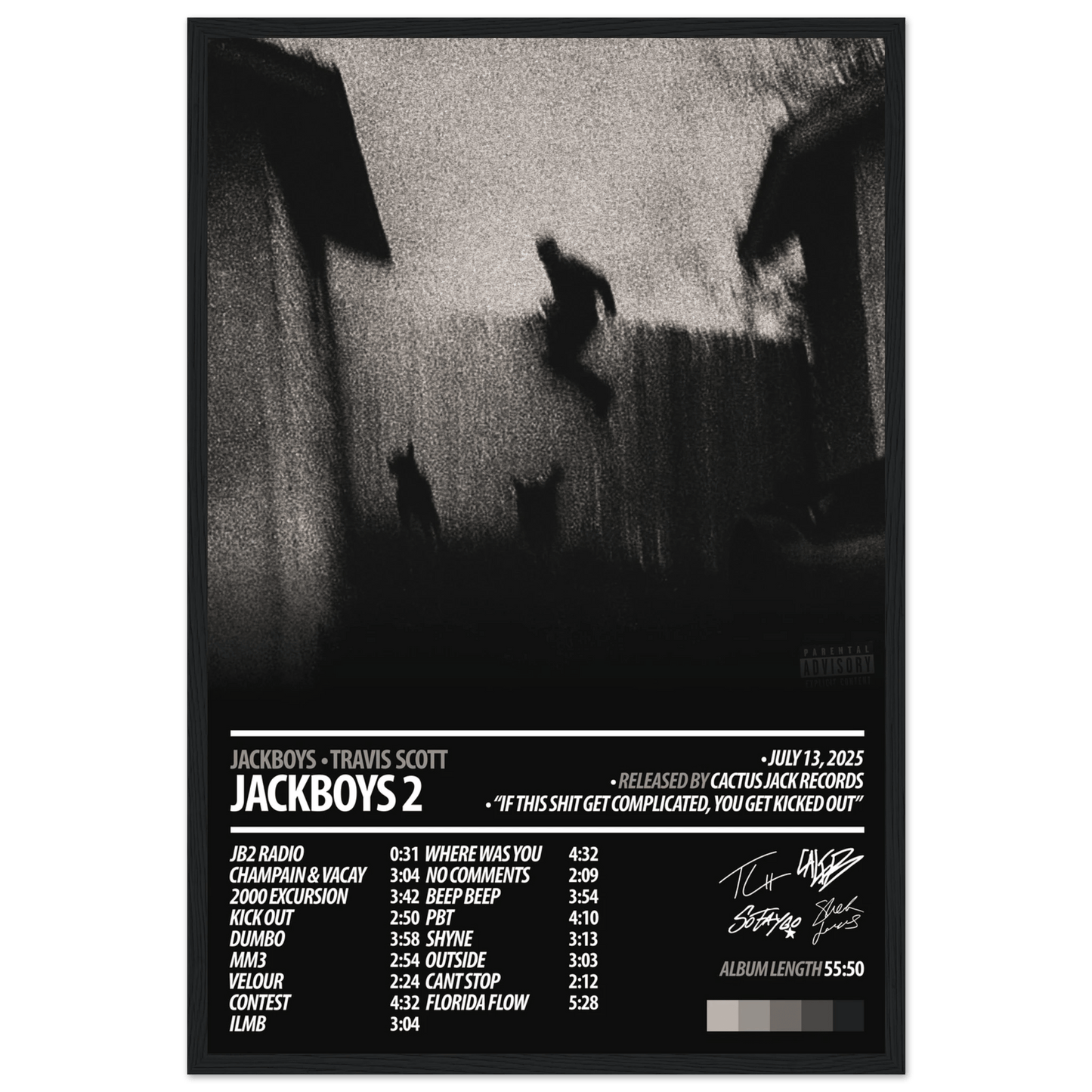 TRAVIS SCOTT Album Poster | JACKBOYS 2 - ChordPrints