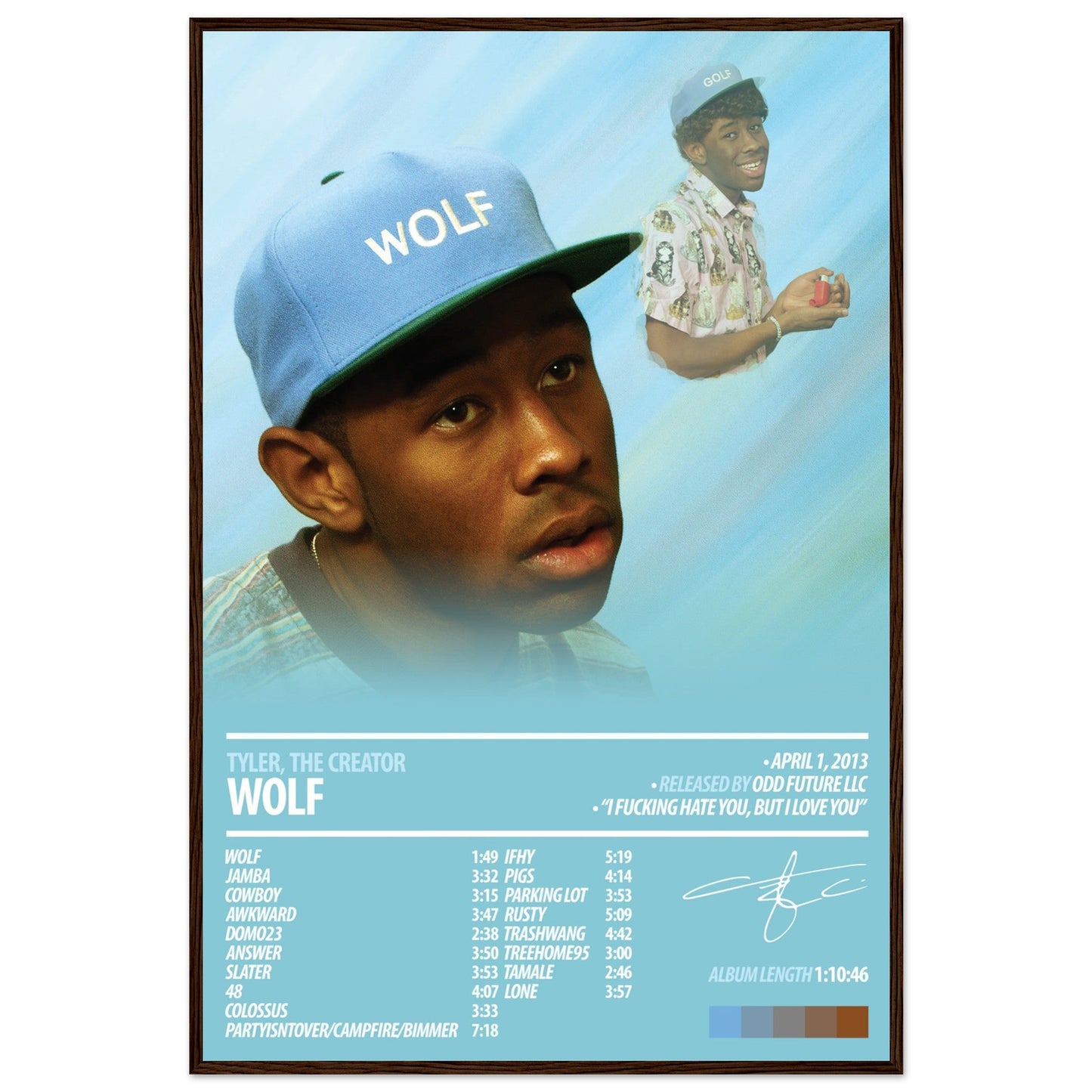 TYLER, THE CREATOR Album Poster | Wolf - ChordPrints