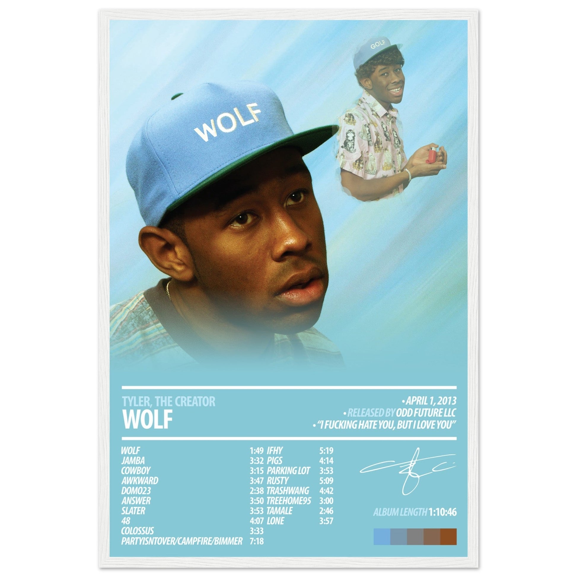 TYLER, THE CREATOR Album Poster | Wolf - ChordPrints