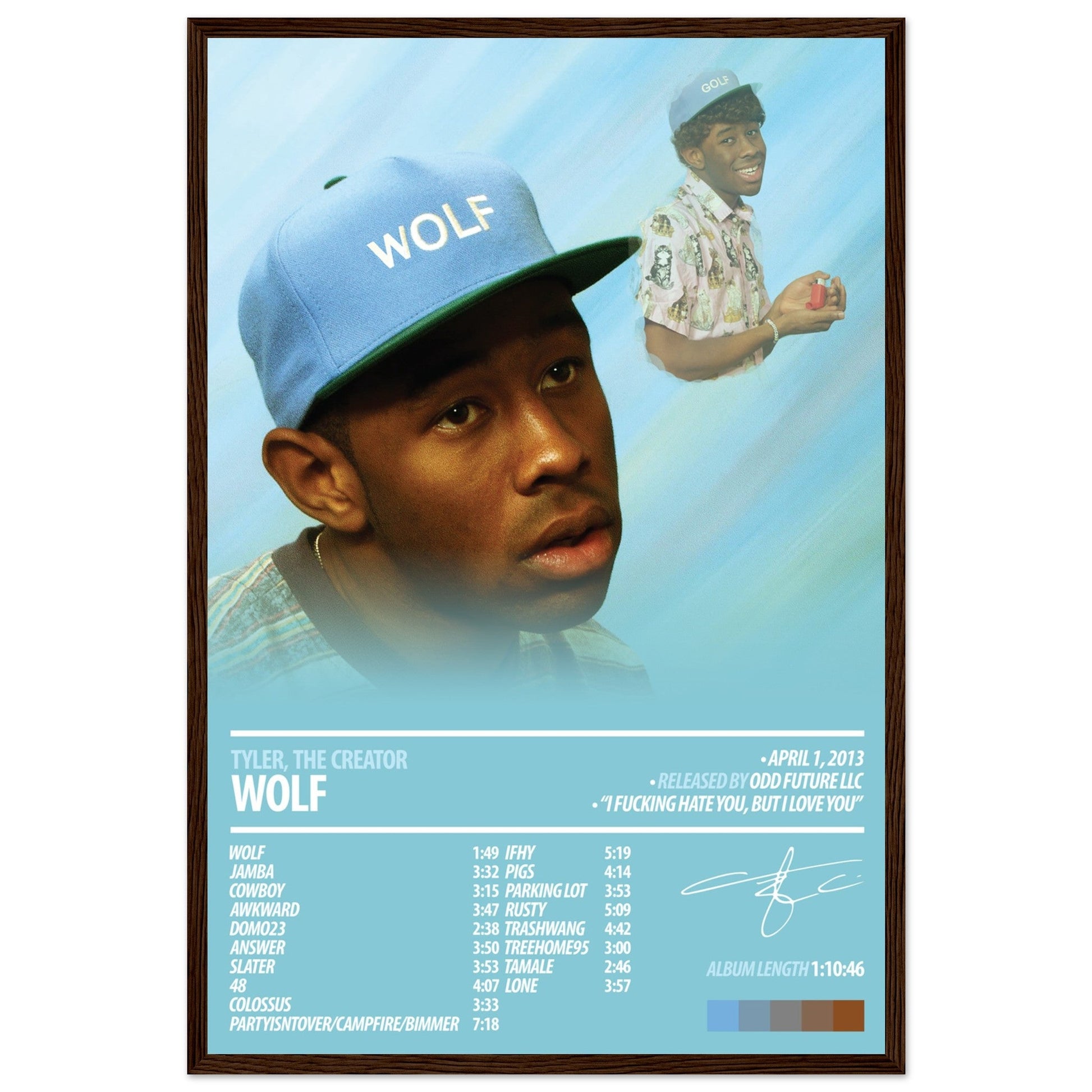 TYLER, THE CREATOR Album Poster | Wolf - ChordPrints