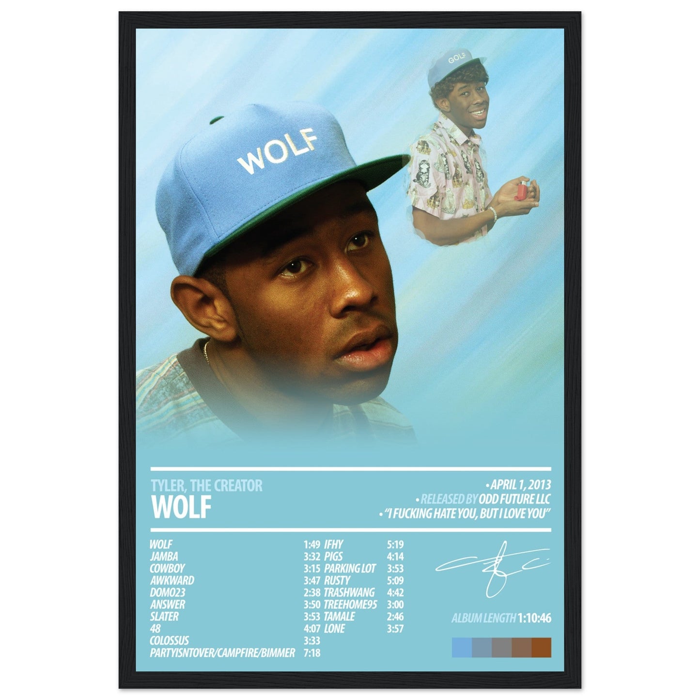 TYLER, THE CREATOR Album Poster | Wolf - ChordPrints