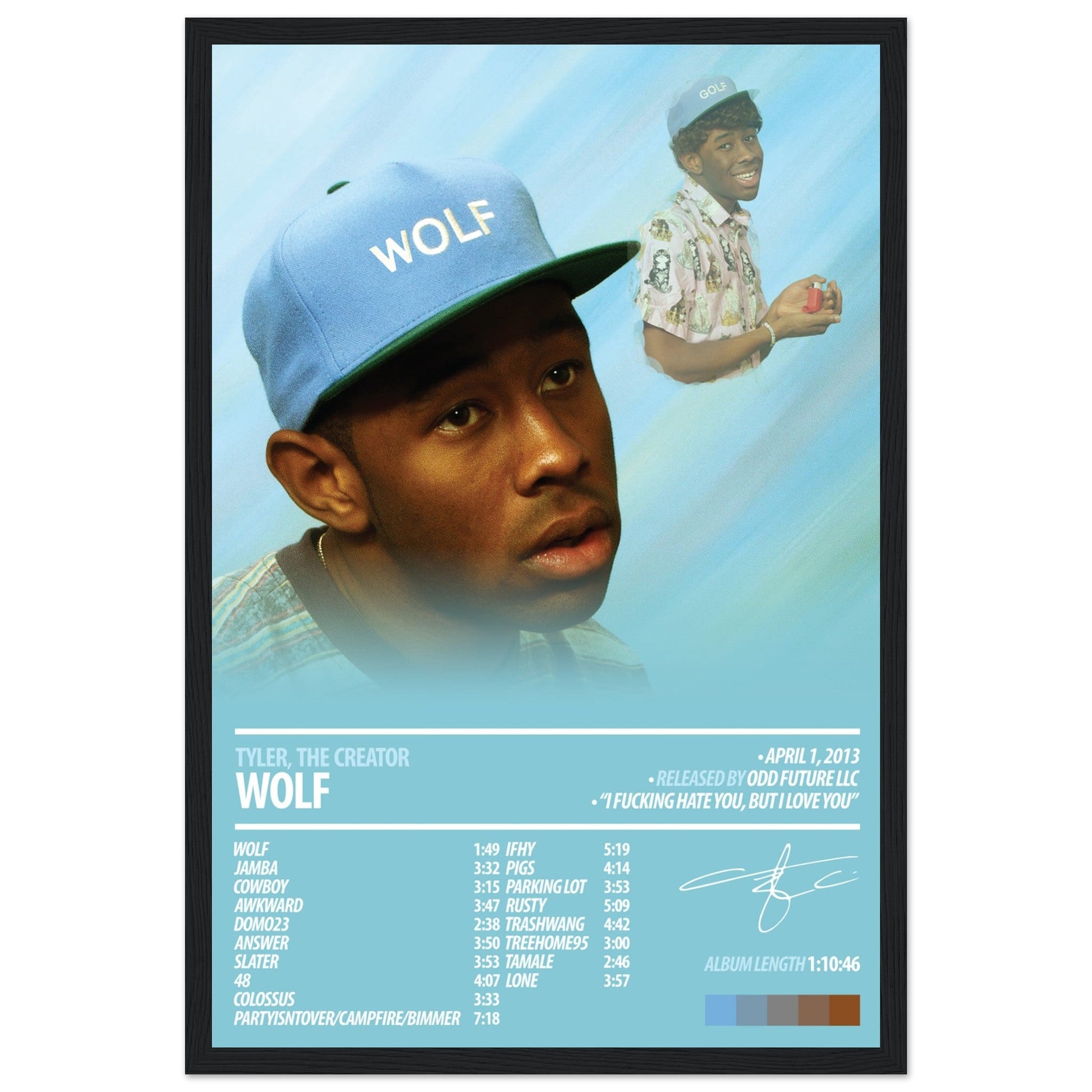TYLER, THE CREATOR Album Poster | Wolf - ChordPrints