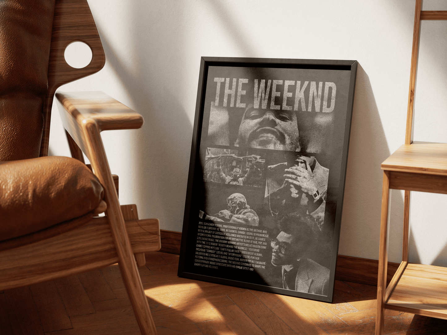 THE WEEKND Grunge Poster V2