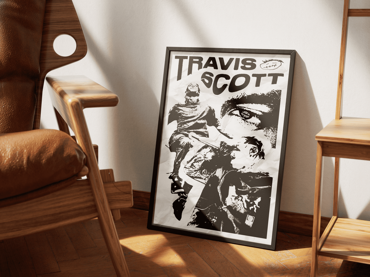 TRAVIS SCOTT Grunge Poster V1