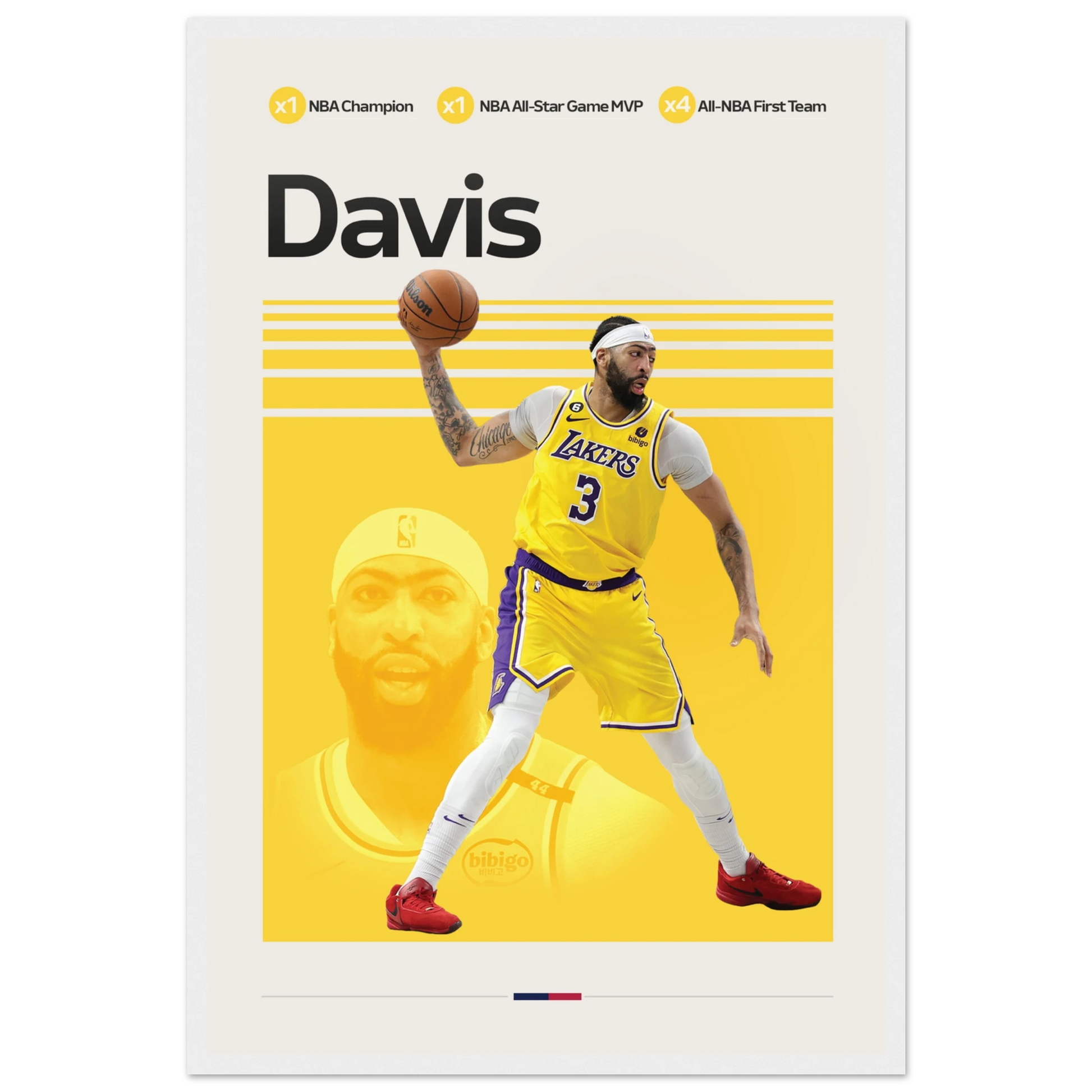 ANTHONY DAVIS | BASKETBALL POSTER - ChordPrints