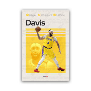 ANTHONY DAVIS | BASKETBALL POSTER - ChordPrints