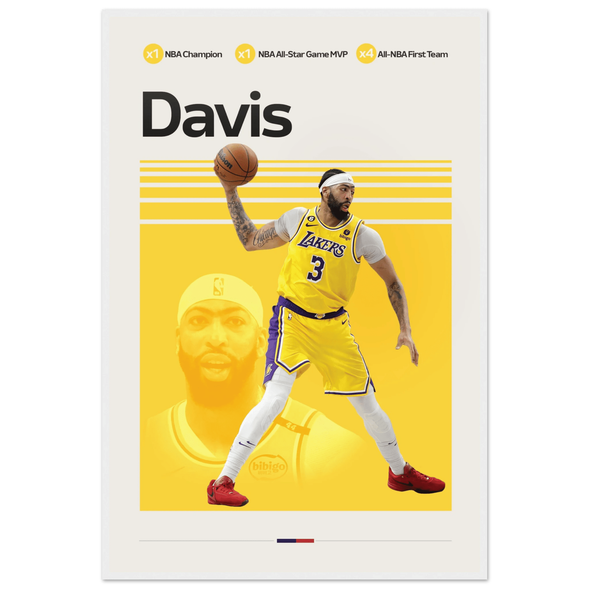 ANTHONY DAVIS | BASKETBALL POSTER - ChordPrints