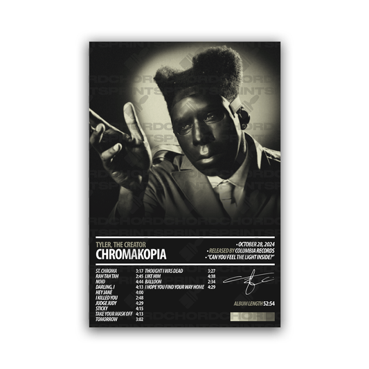 TYLER, THE CREATOR Album Poster | CHROMAKOPIA