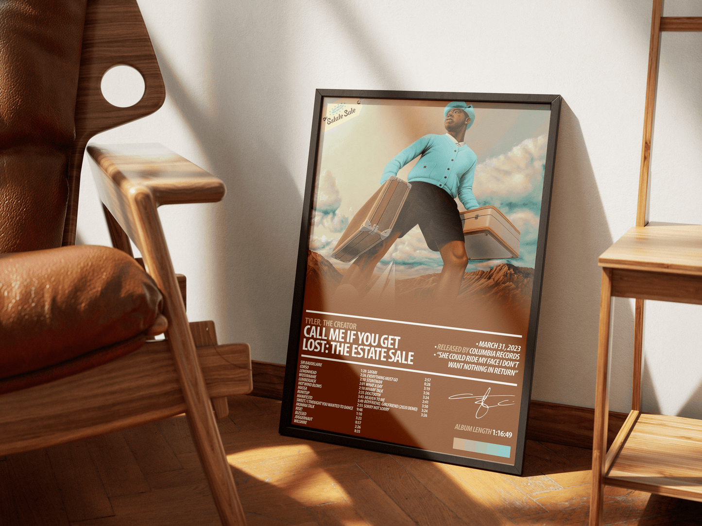 TYLER, THE CREATOR Album Poster | CALL ME IF YOU GET LOST: The Estate Sale