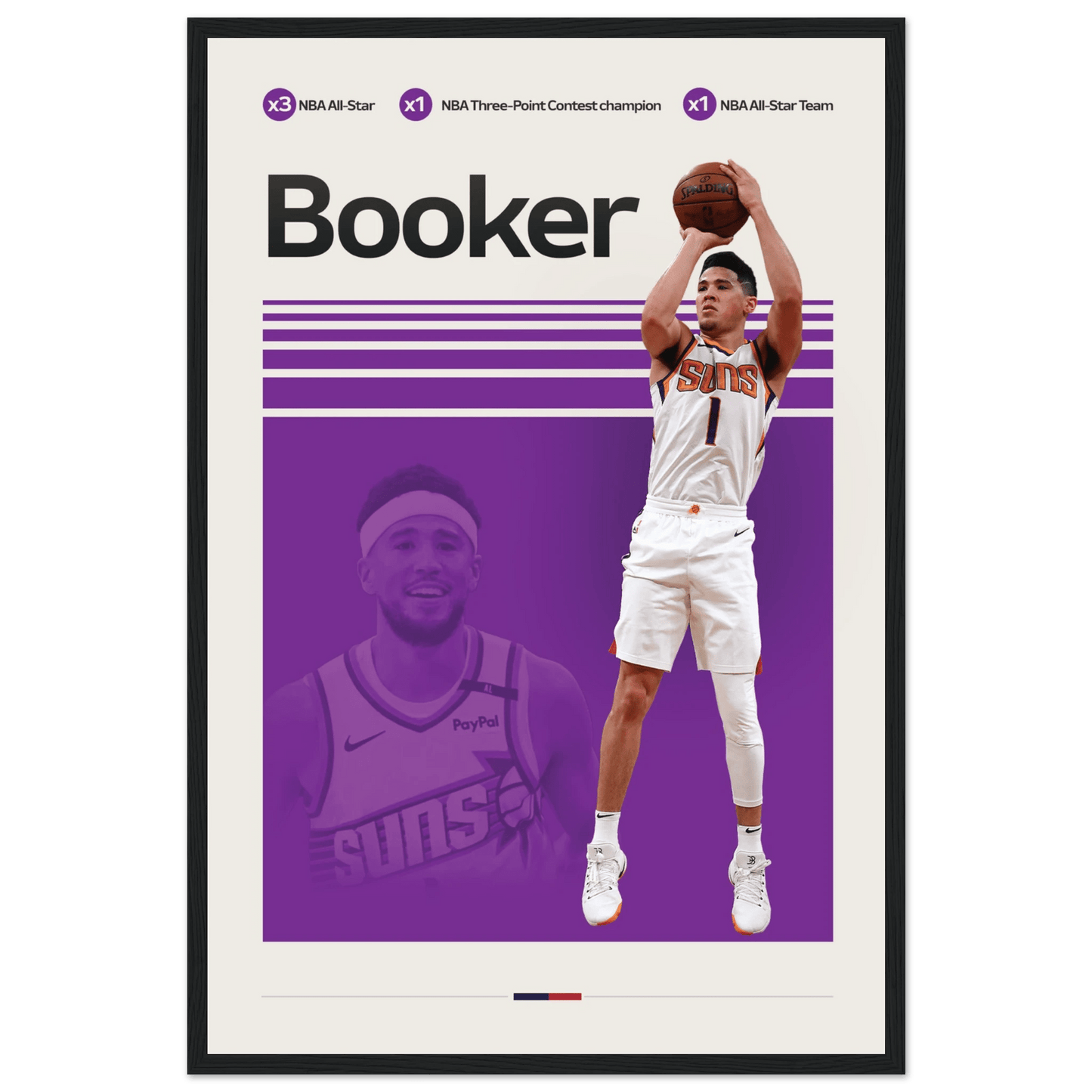 DEVIN BOOKER | BASKETBALL POSTER - ChordPrints