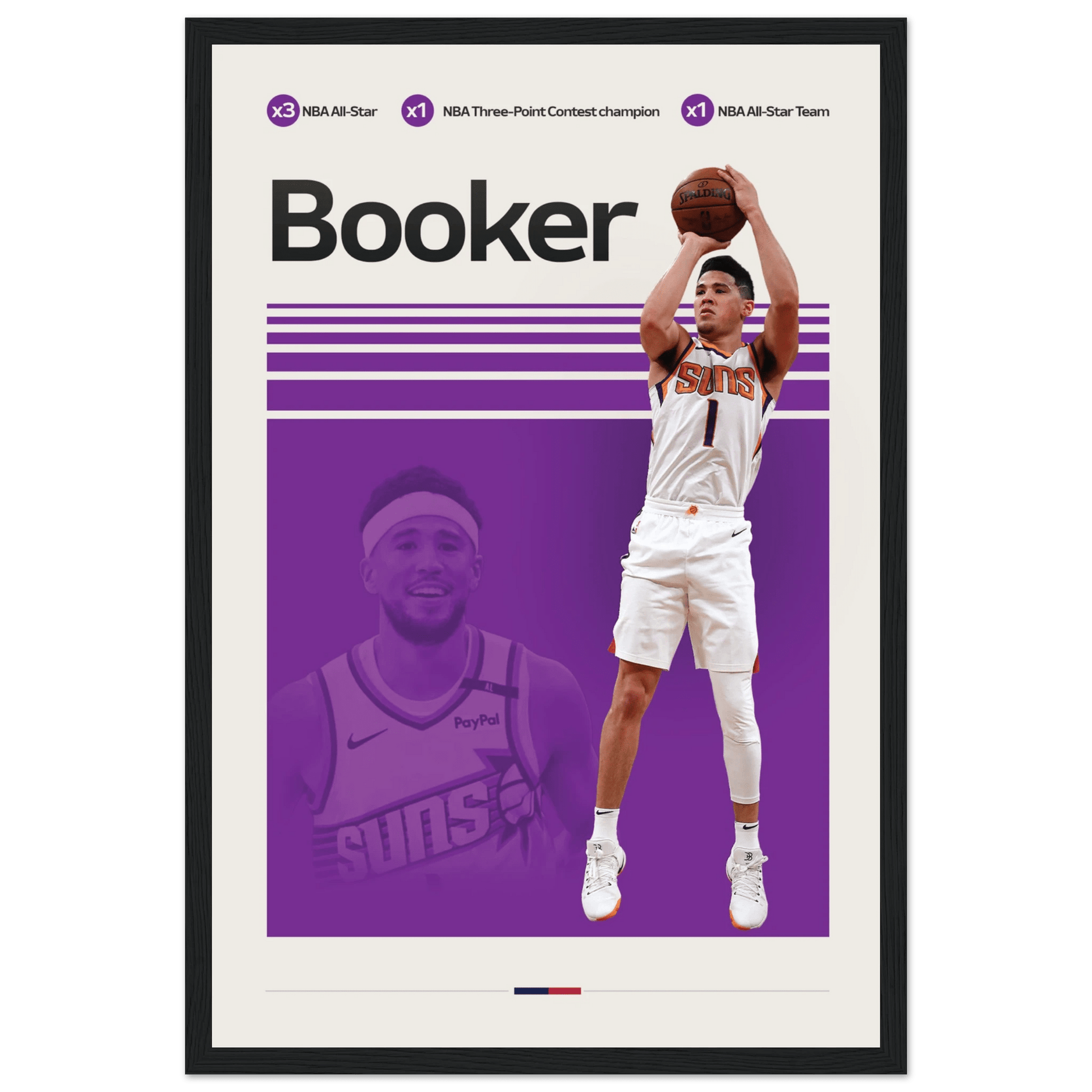 DEVIN BOOKER | BASKETBALL POSTER - ChordPrints