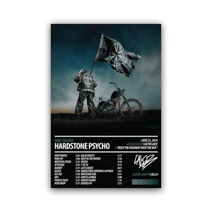 DON TOLIVER Album Poster | HARDSTONE PSYCHO - ChordPrints