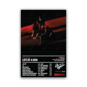 DON TOLIVER Album Poster | Life of a DON - ChordPrints