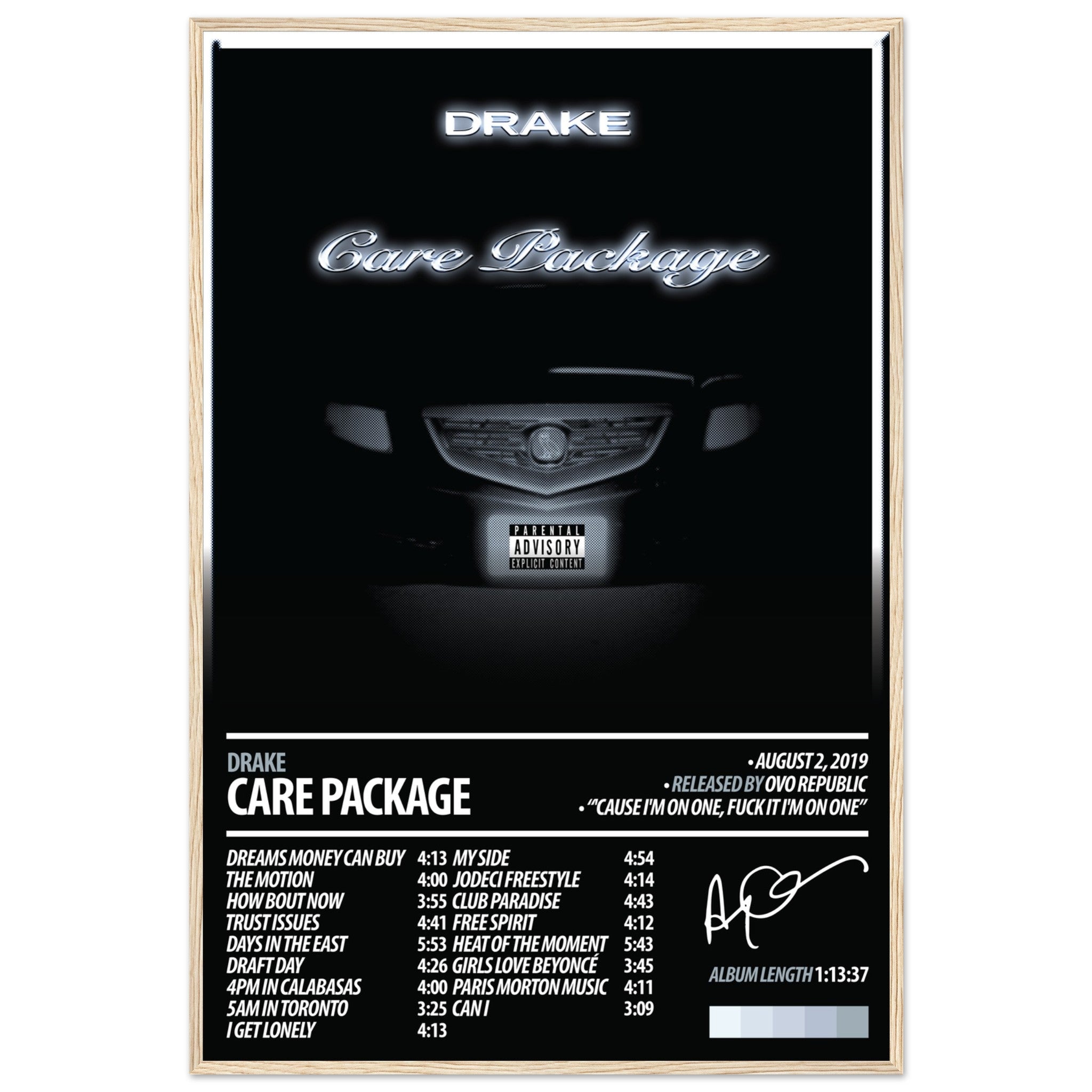 お気に入り drake-album-poster-care- ミュージシャン