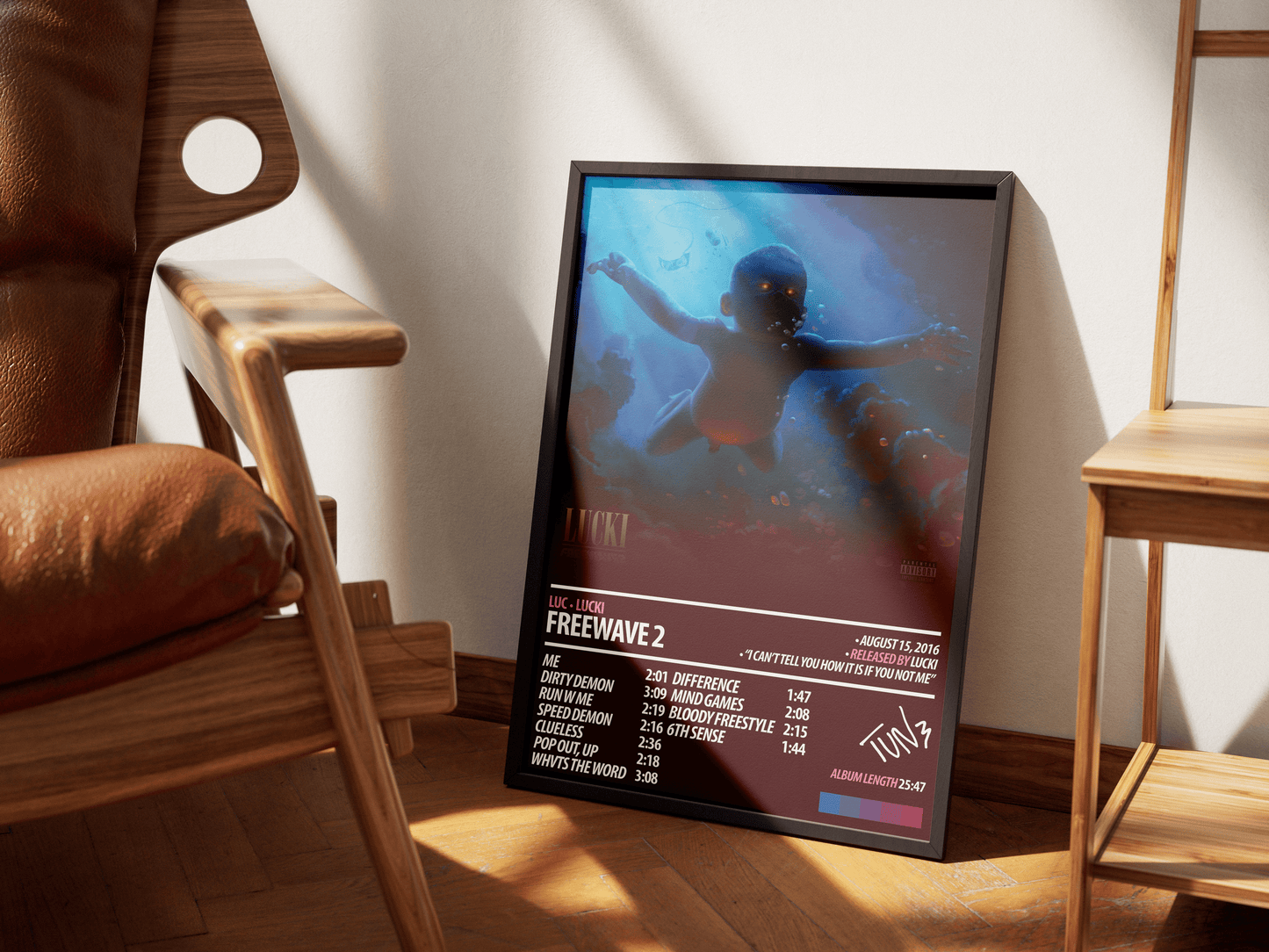 LUCKI Album Poster | Freewave 2