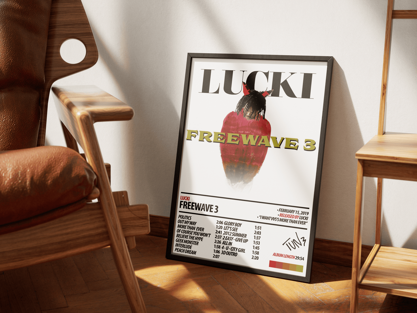 LUCKI Album Poster | Freewave 3