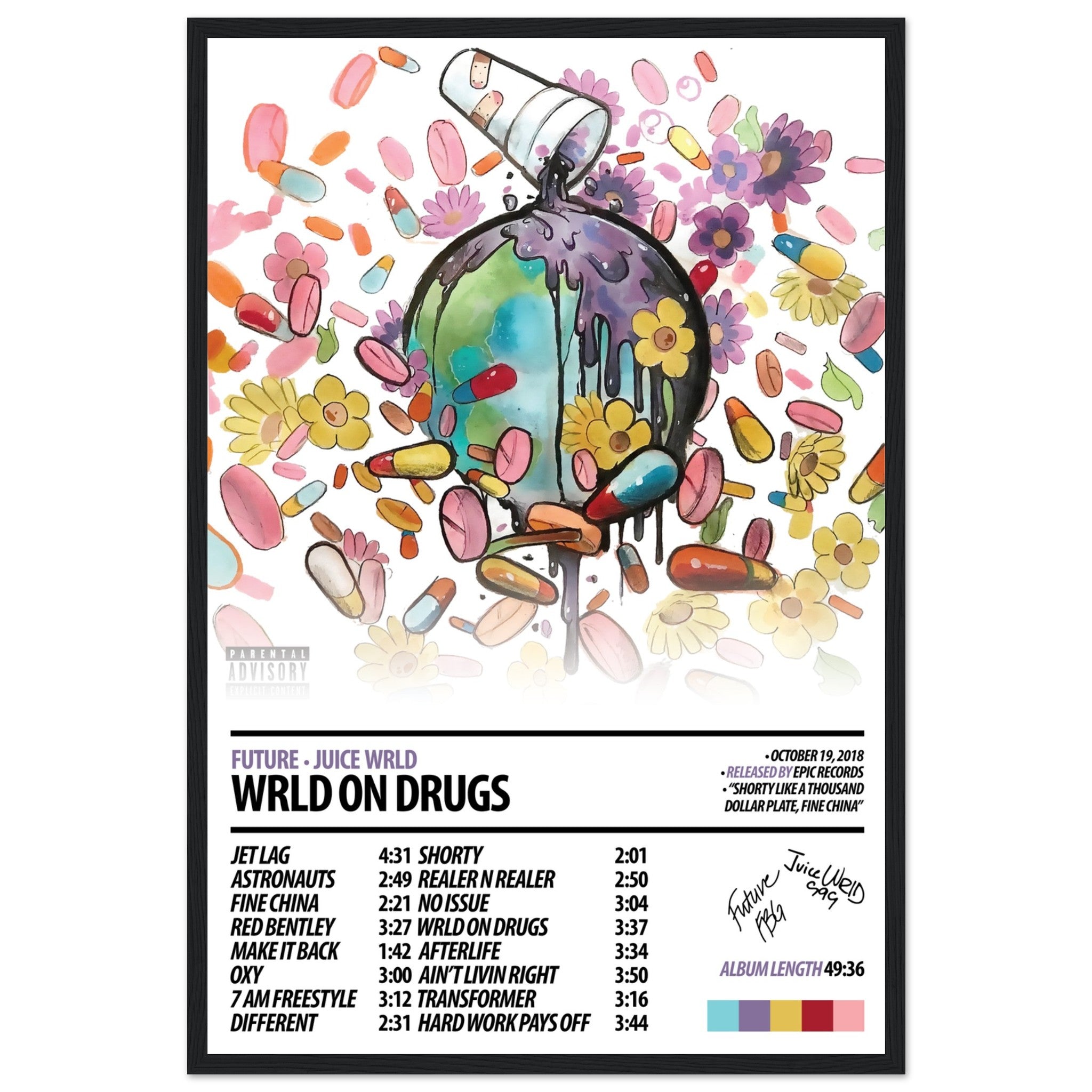 ポスター Juice Wrld poster Amazon.com: Trends International Juice WRLD - Fighting