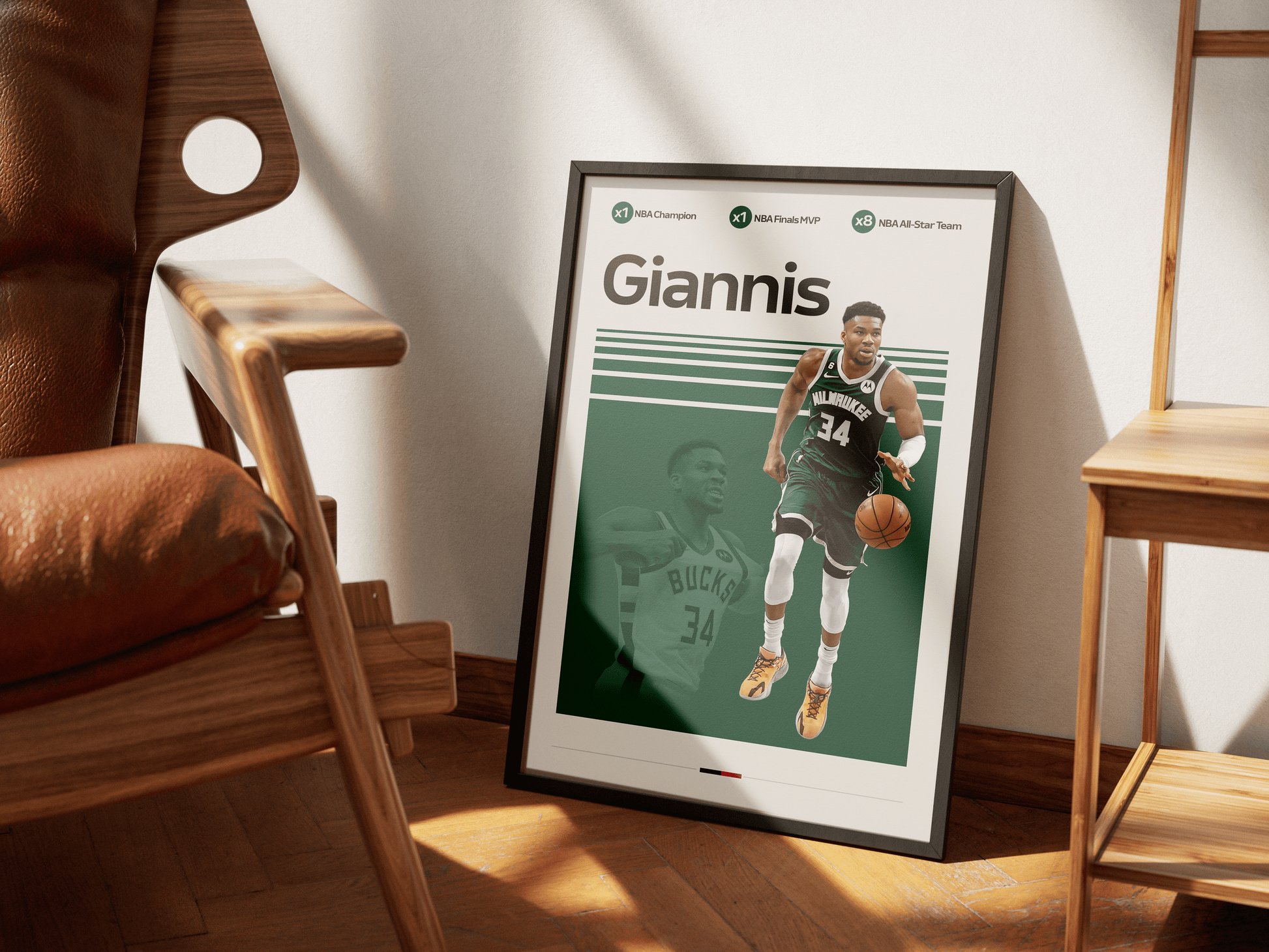 GIANNIS ANTETOKOUNMPO | BASKETBALL POSTER - ChordPrints
