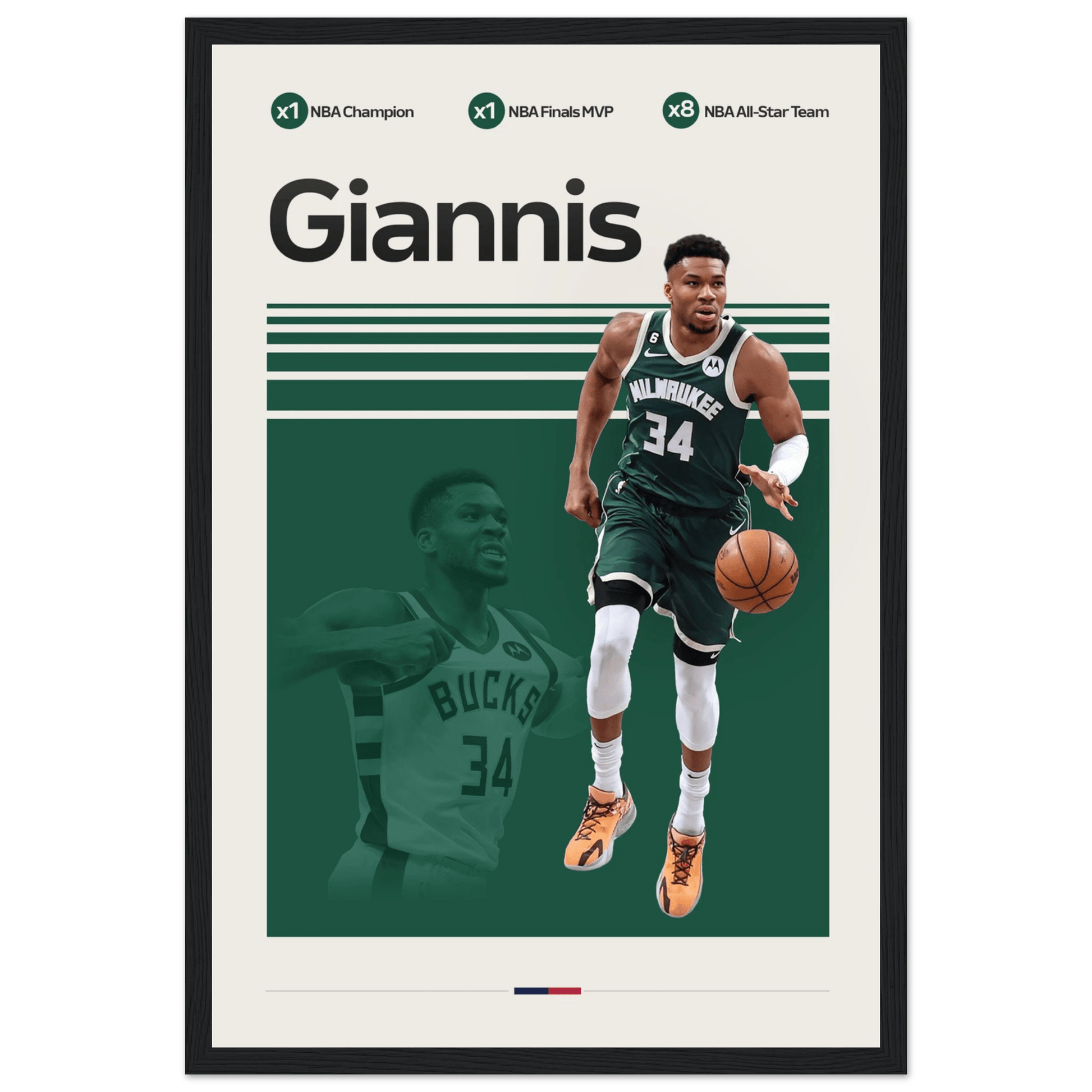 GIANNIS ANTETOKOUNMPO | BASKETBALL POSTER - ChordPrints