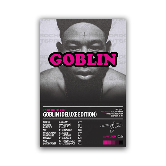 TYLER, THE CREATOR Album Poster | Goblin (Deluxe)