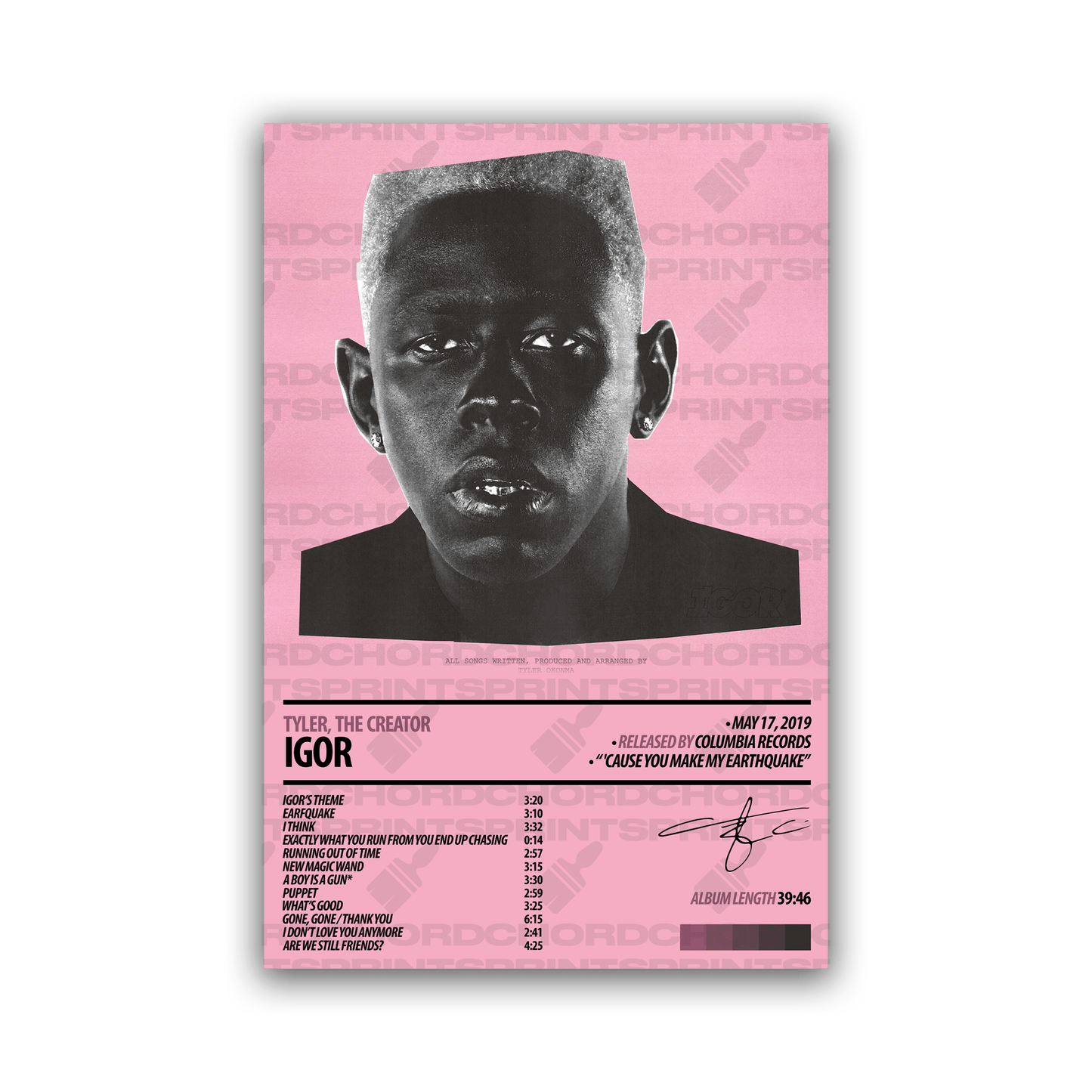 TYLER, THE CREATOR Album Poster | IGOR