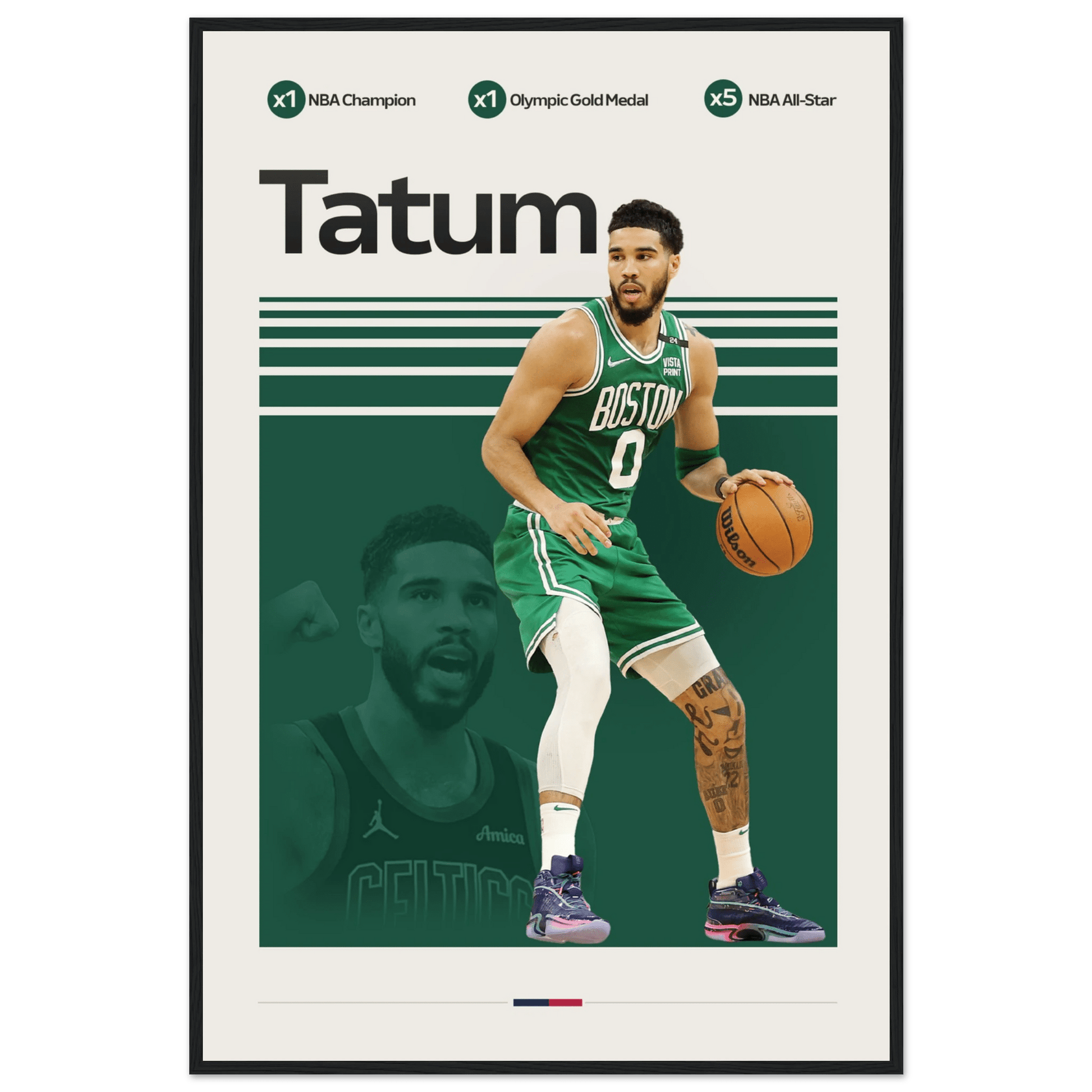 JASON TATUM | BASKETBALL POSTER - ChordPrints