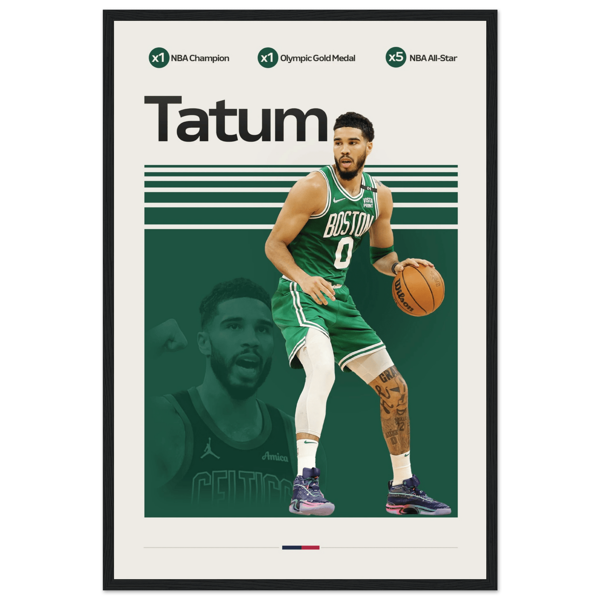 JASON TATUM | BASKETBALL POSTER - ChordPrints