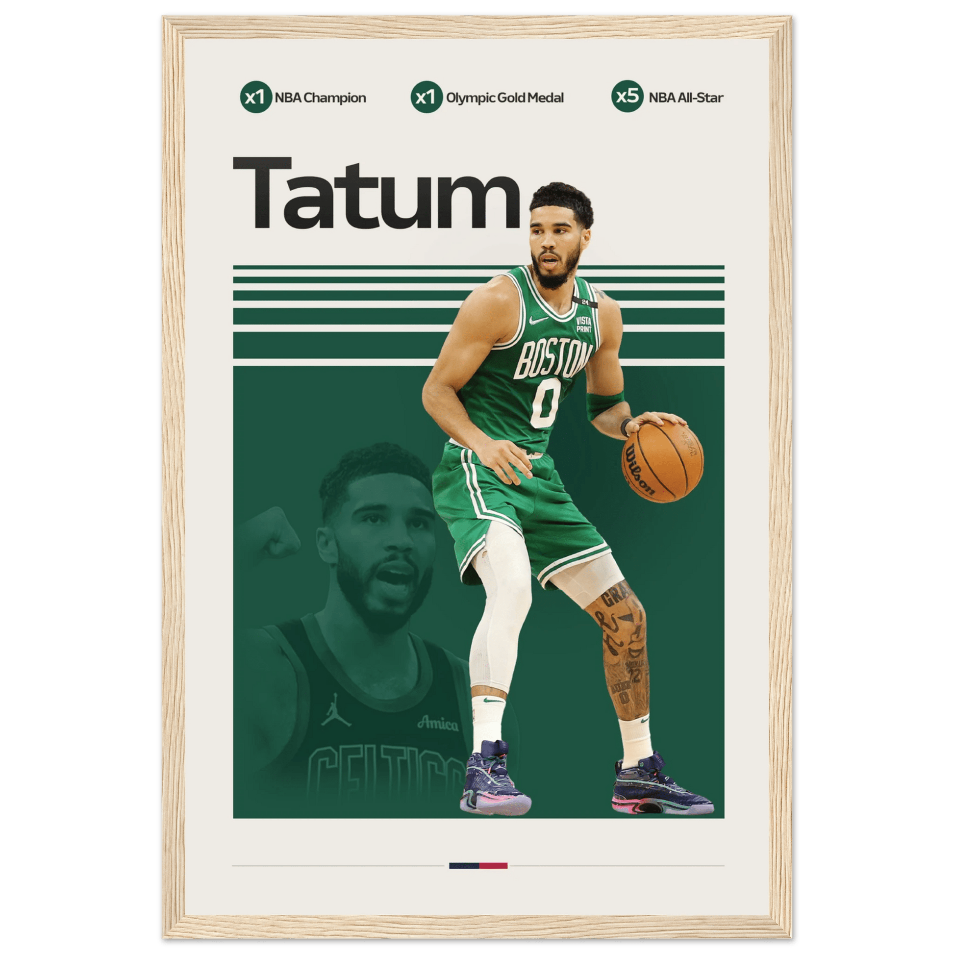 JASON TATUM | BASKETBALL POSTER - ChordPrints