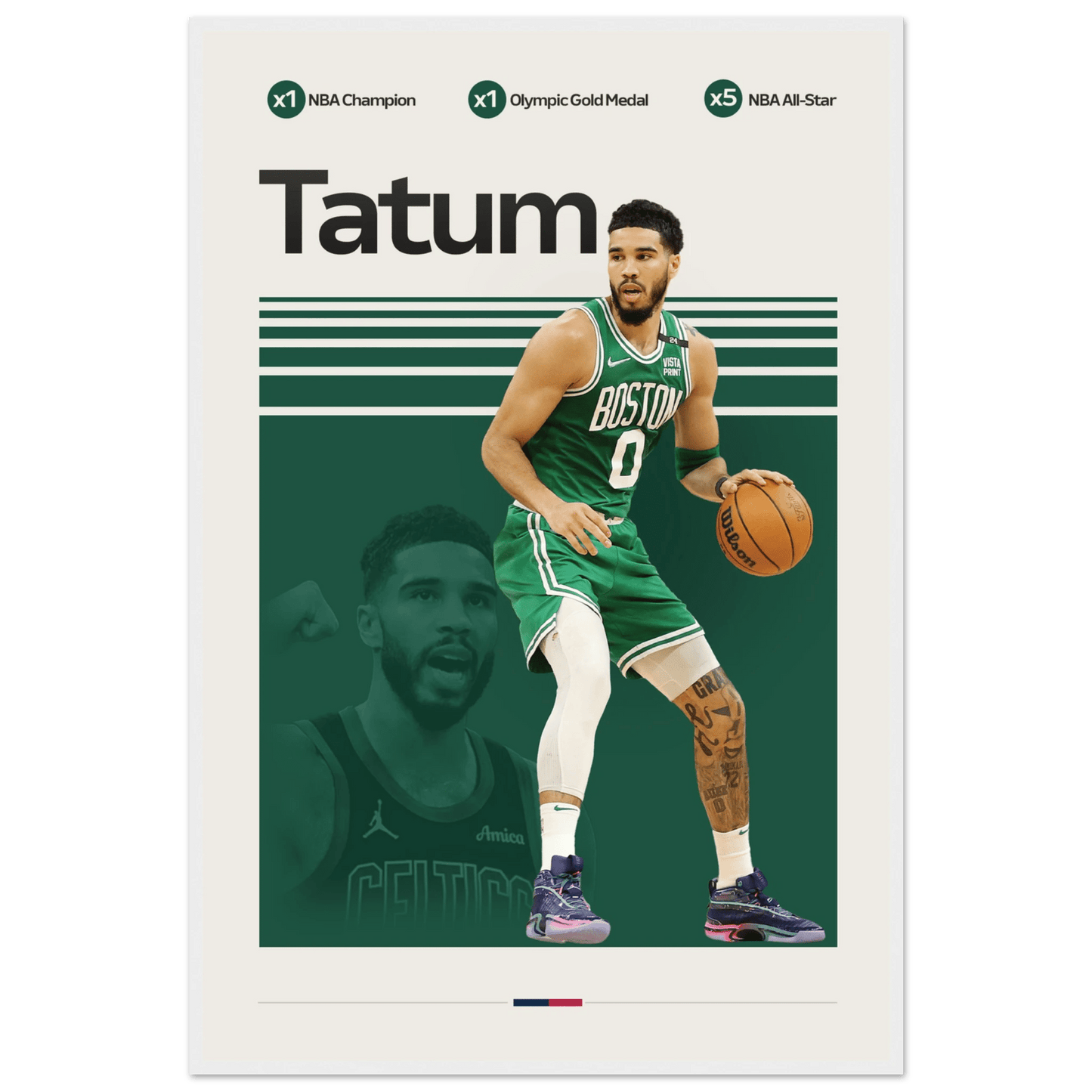 JASON TATUM | BASKETBALL POSTER - ChordPrints