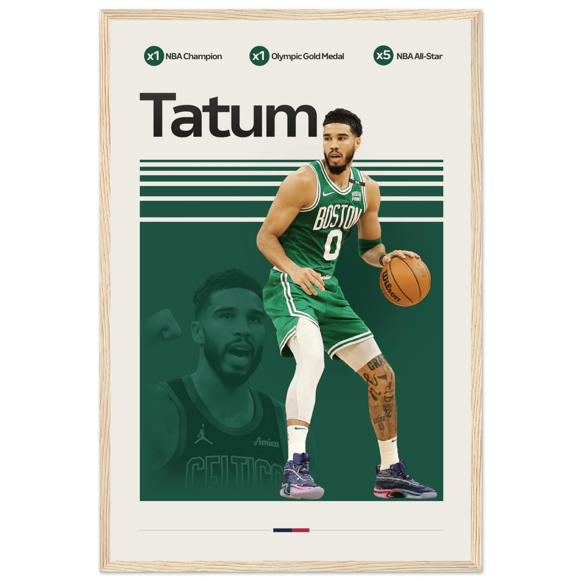 JASON TATUM | BASKETBALL POSTER - ChordPrints