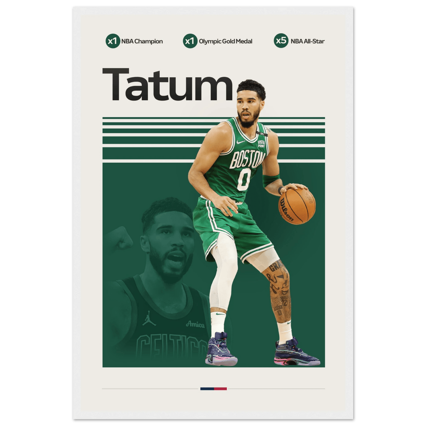 JASON TATUM | BASKETBALL POSTER - ChordPrints