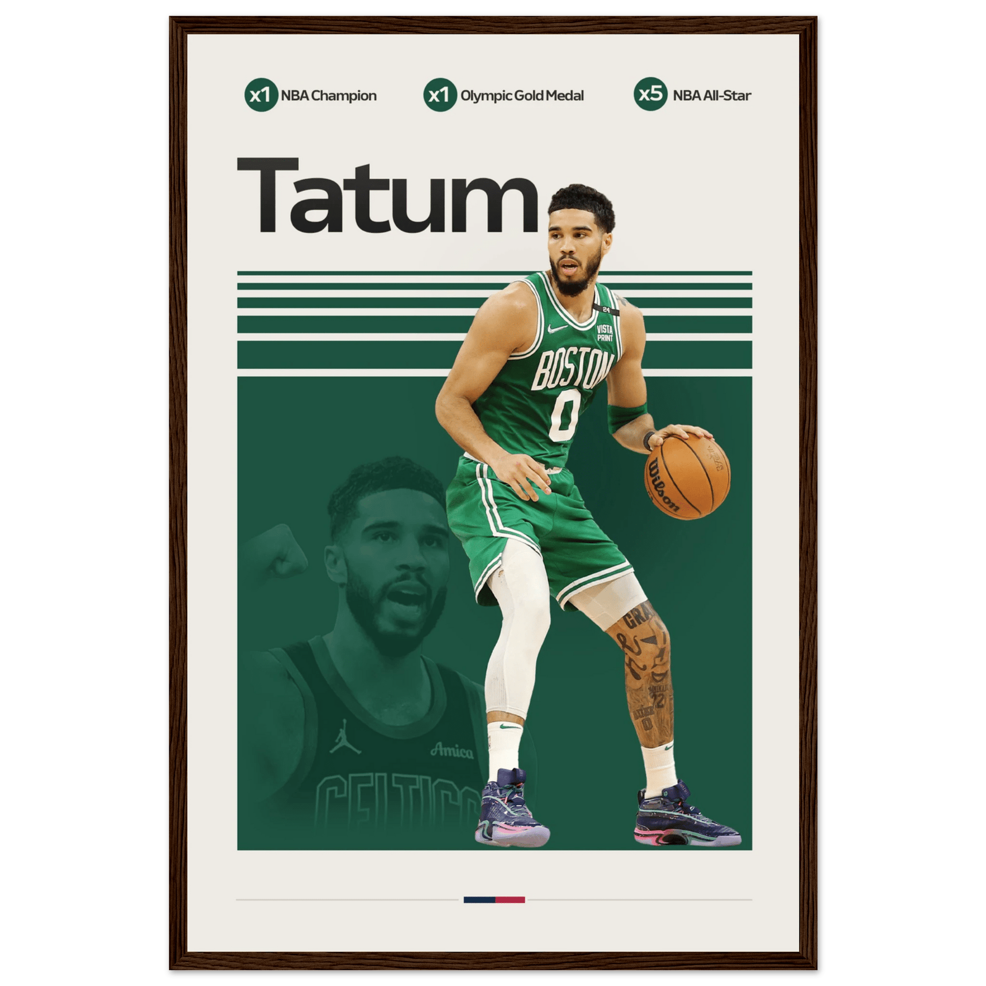 JASON TATUM | BASKETBALL POSTER - ChordPrints