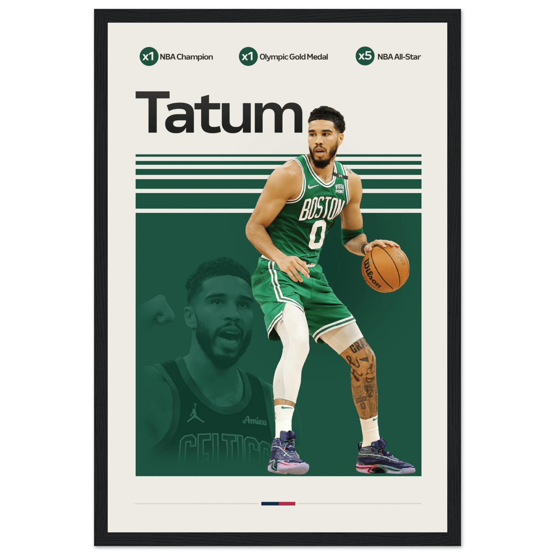 JASON TATUM | BASKETBALL POSTER - ChordPrints