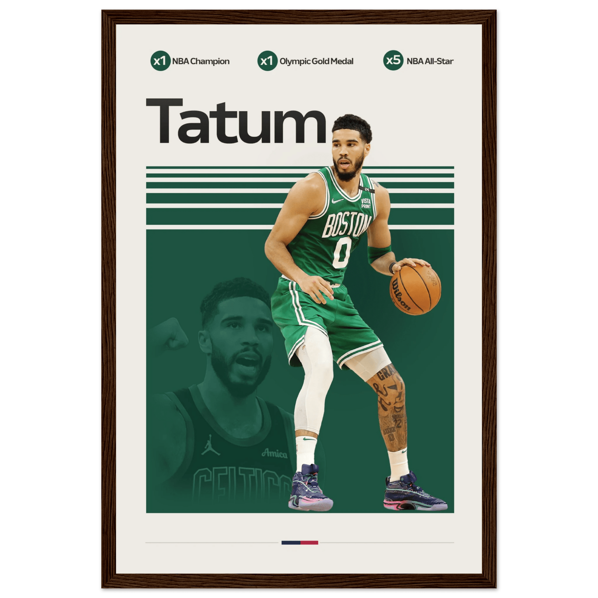 JASON TATUM | BASKETBALL POSTER - ChordPrints