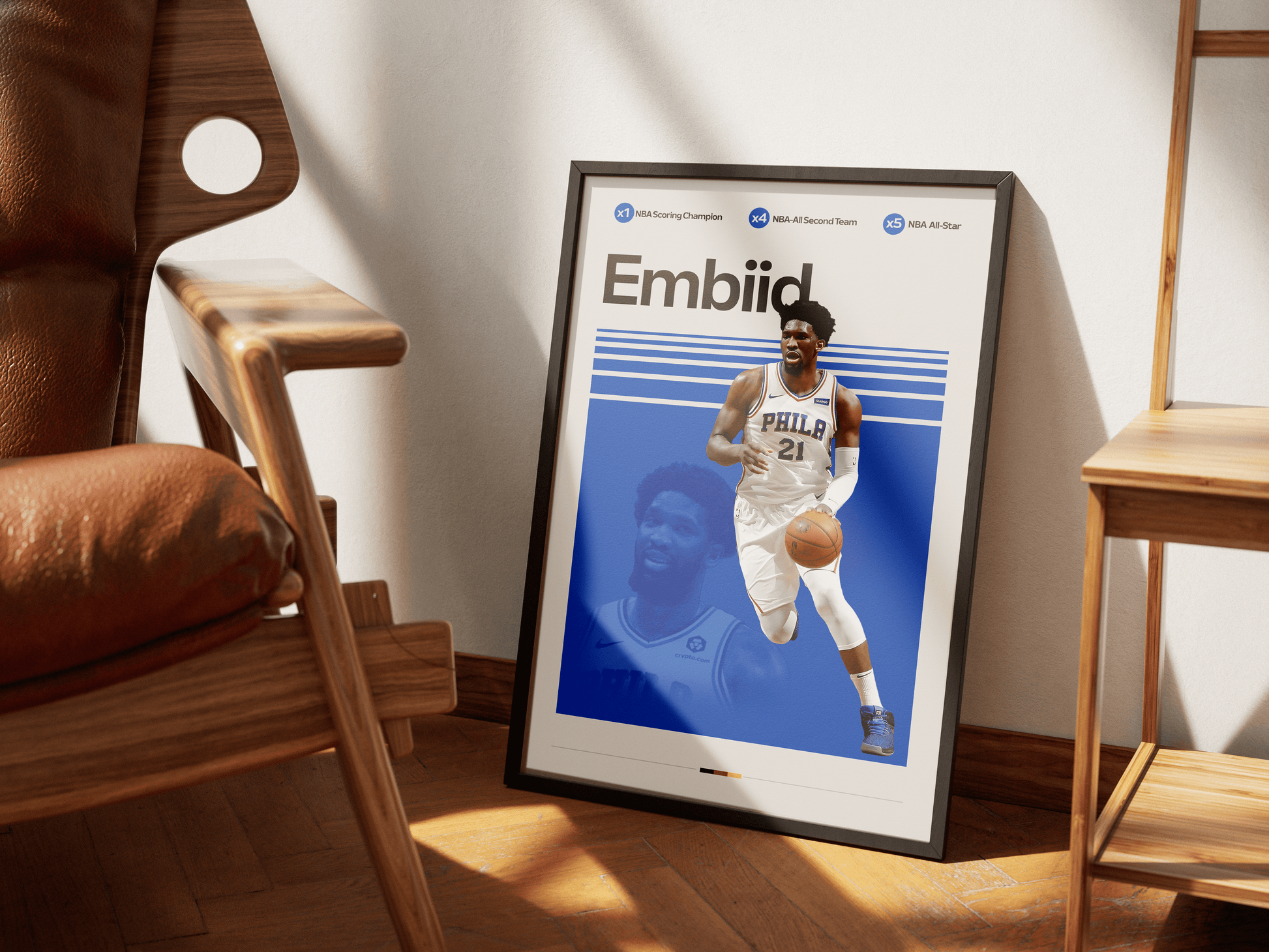 JOEL EMBIID | BASKETBALL POSTER - ChordPrints