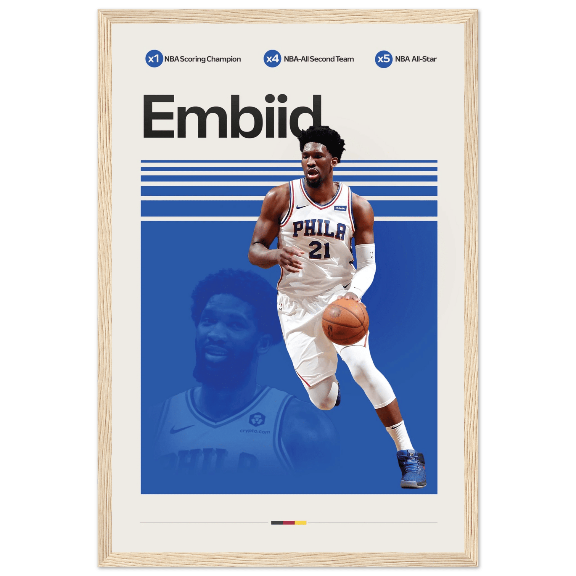 JOEL EMBIID | BASKETBALL POSTER - ChordPrints