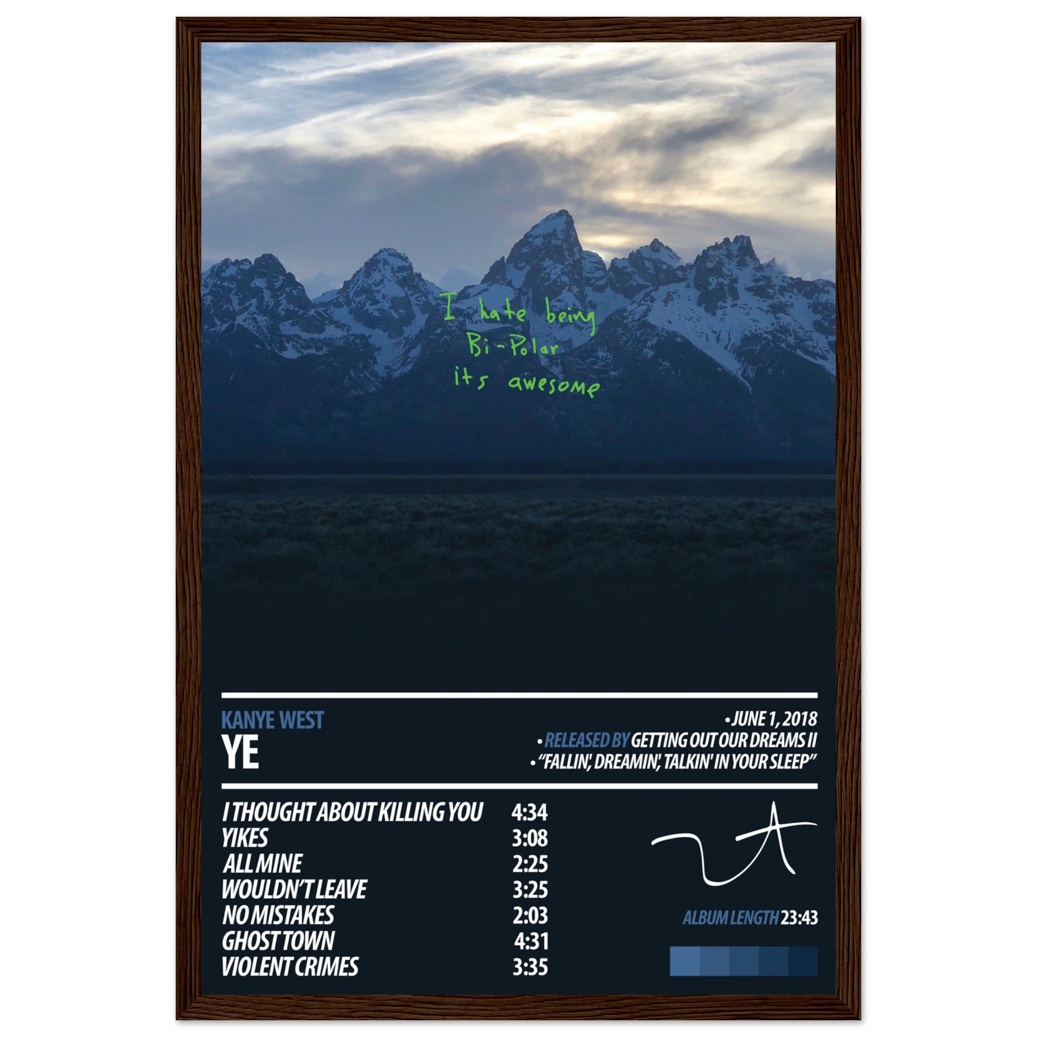 KanYe West coming ピクチャーバイナル Kanye West Homecoming ピクチャーバイナル