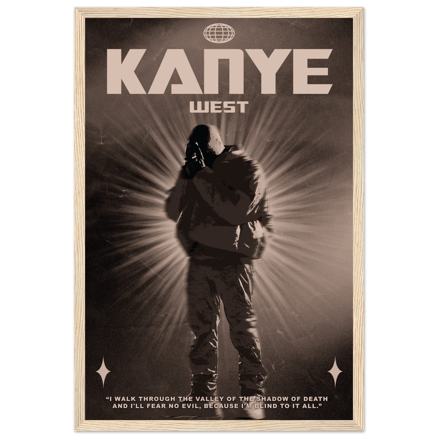 KANYE WEST AURA Poster V1 - ChordPrints