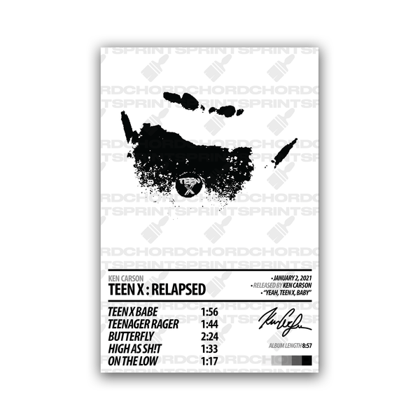 【額縁付き】 Ken Carson / TEEN X A2ポスター Posters Ken Carson Teen X｜ Only €11.95 – Posters Base