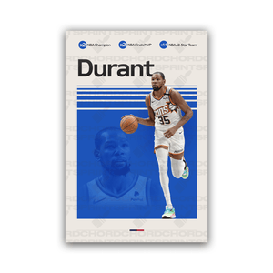 KEVIN DURANT | BASKETBALL POSTER - ChordPrints