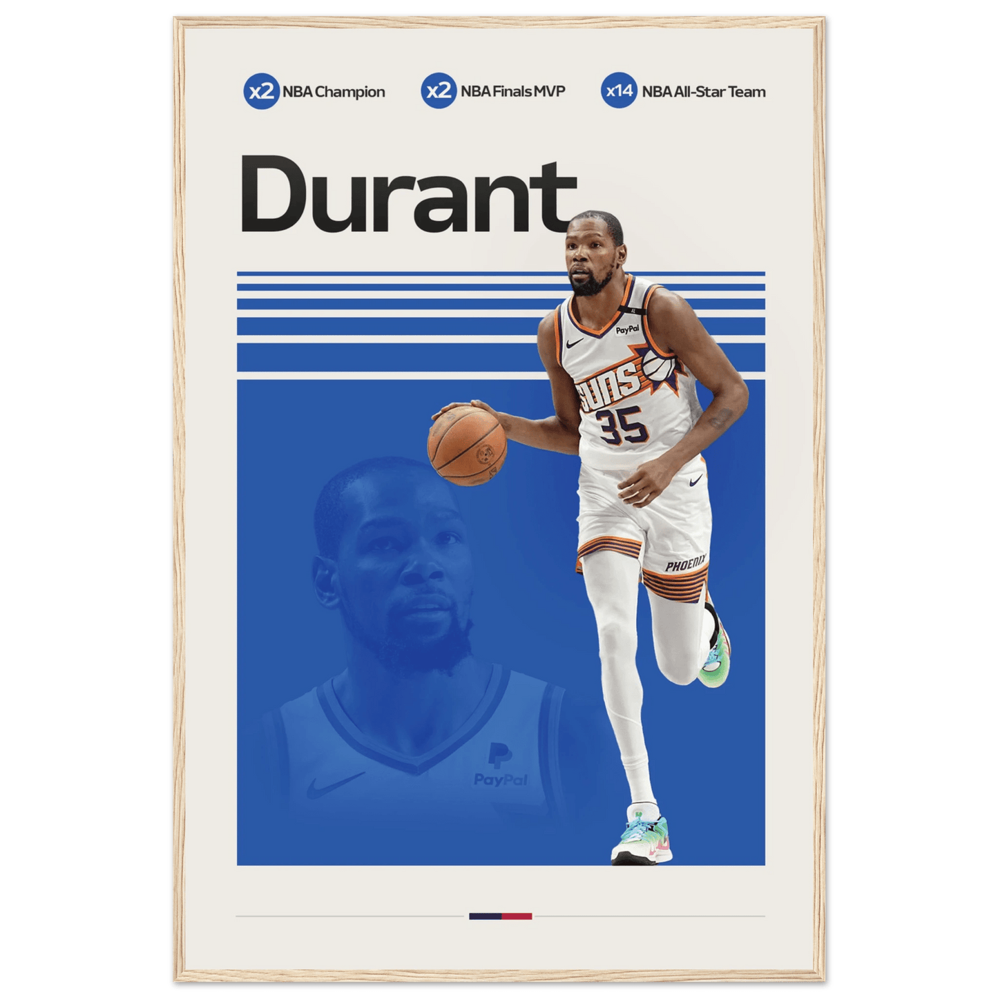 KEVIN DURANT | BASKETBALL POSTER - ChordPrints
