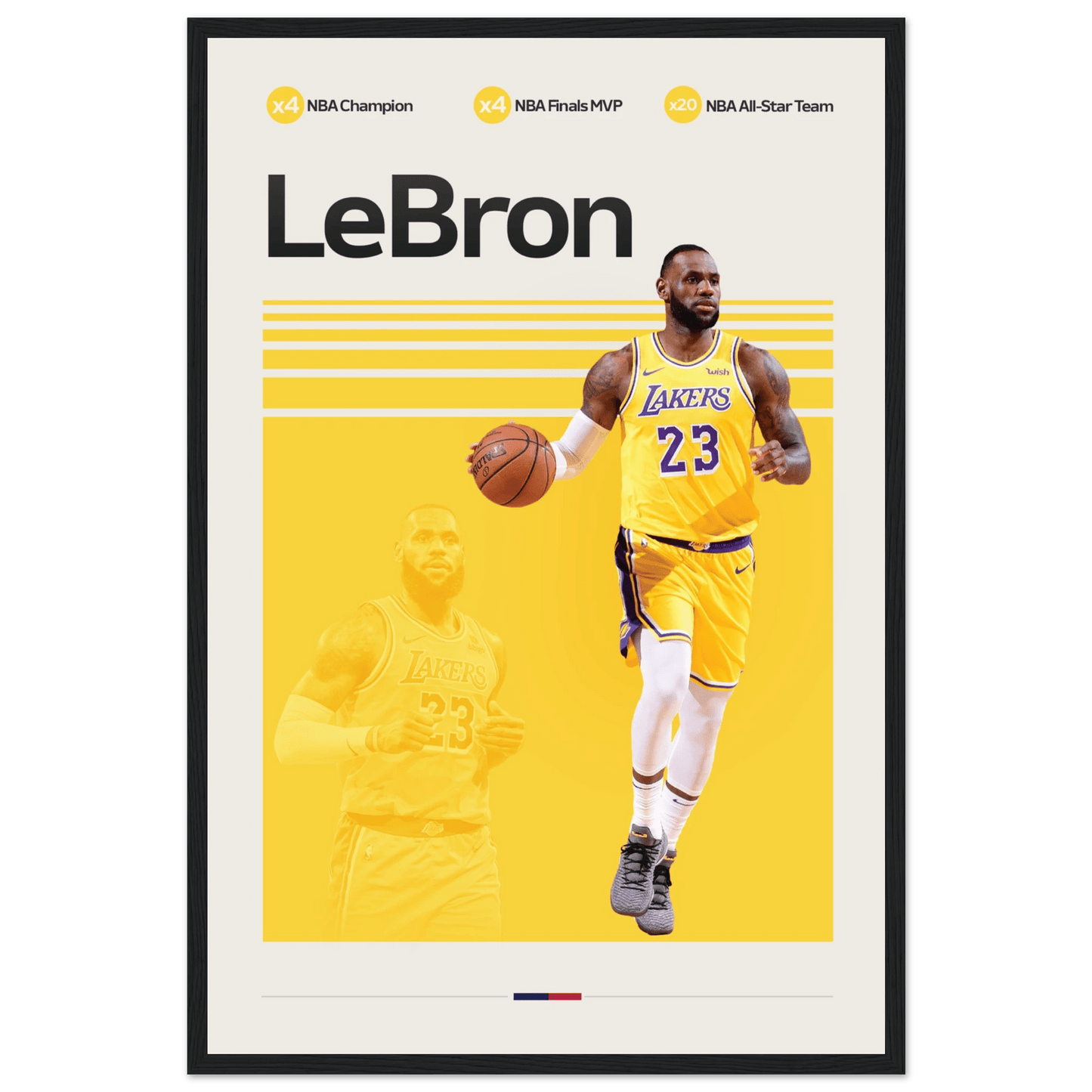 LEBRON JAMES | BASKETBALL POSTER - ChordPrints