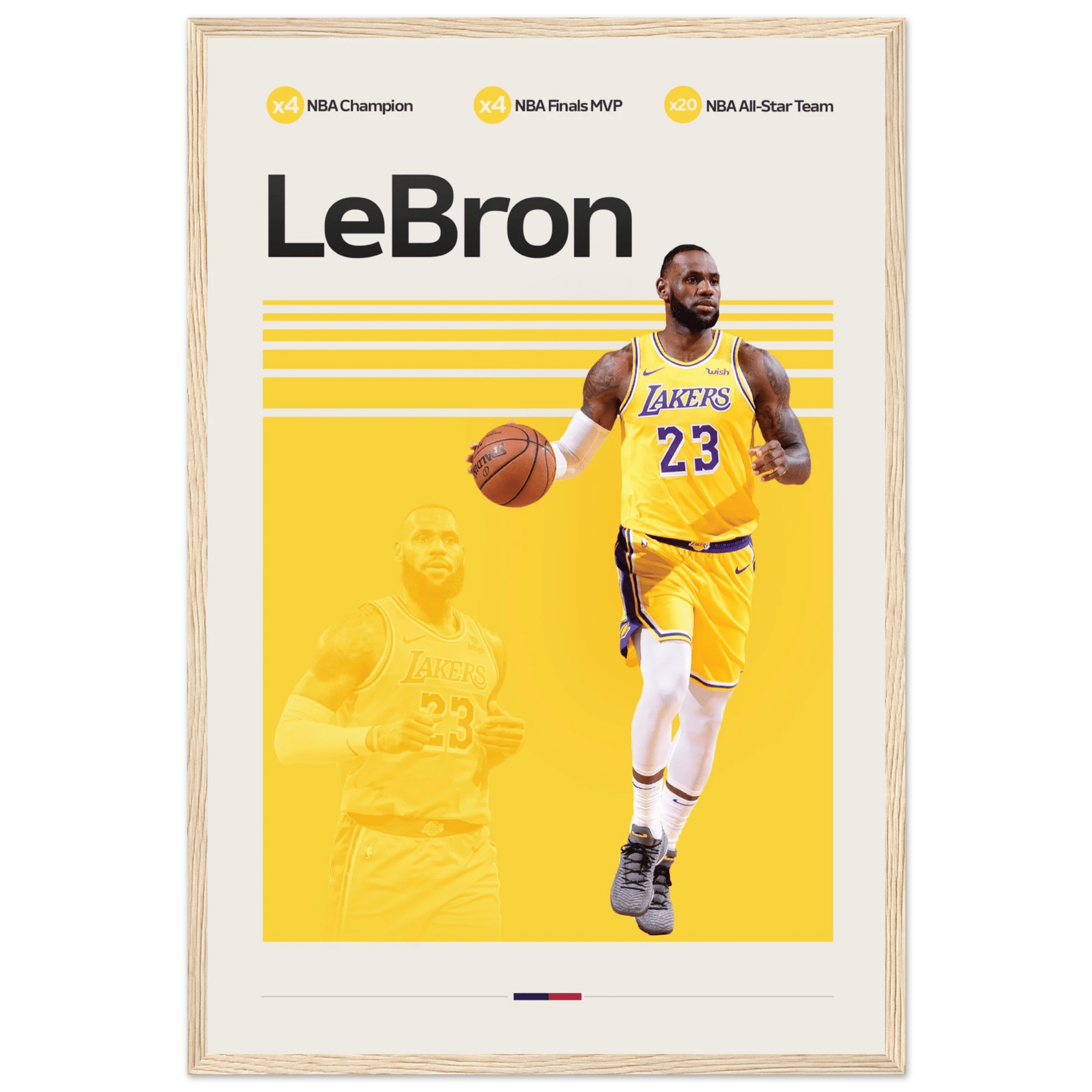 LEBRON JAMES | BASKETBALL POSTER - ChordPrints