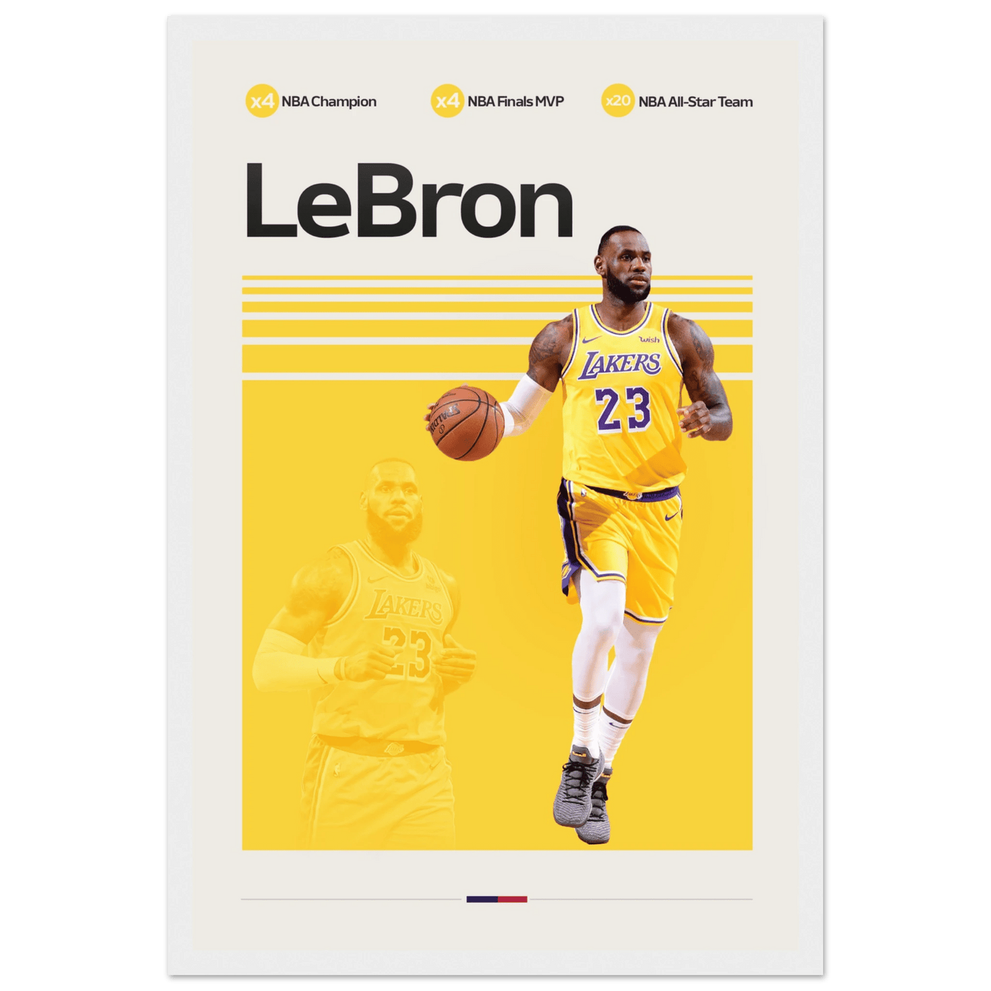 LEBRON JAMES | BASKETBALL POSTER - ChordPrints
