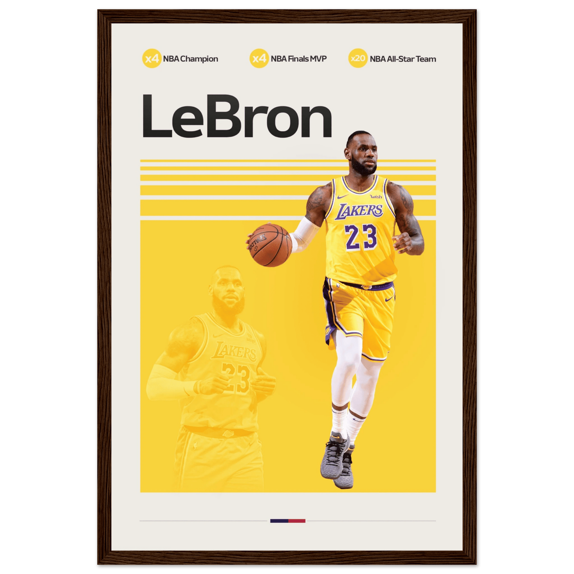 LEBRON JAMES | BASKETBALL POSTER - ChordPrints
