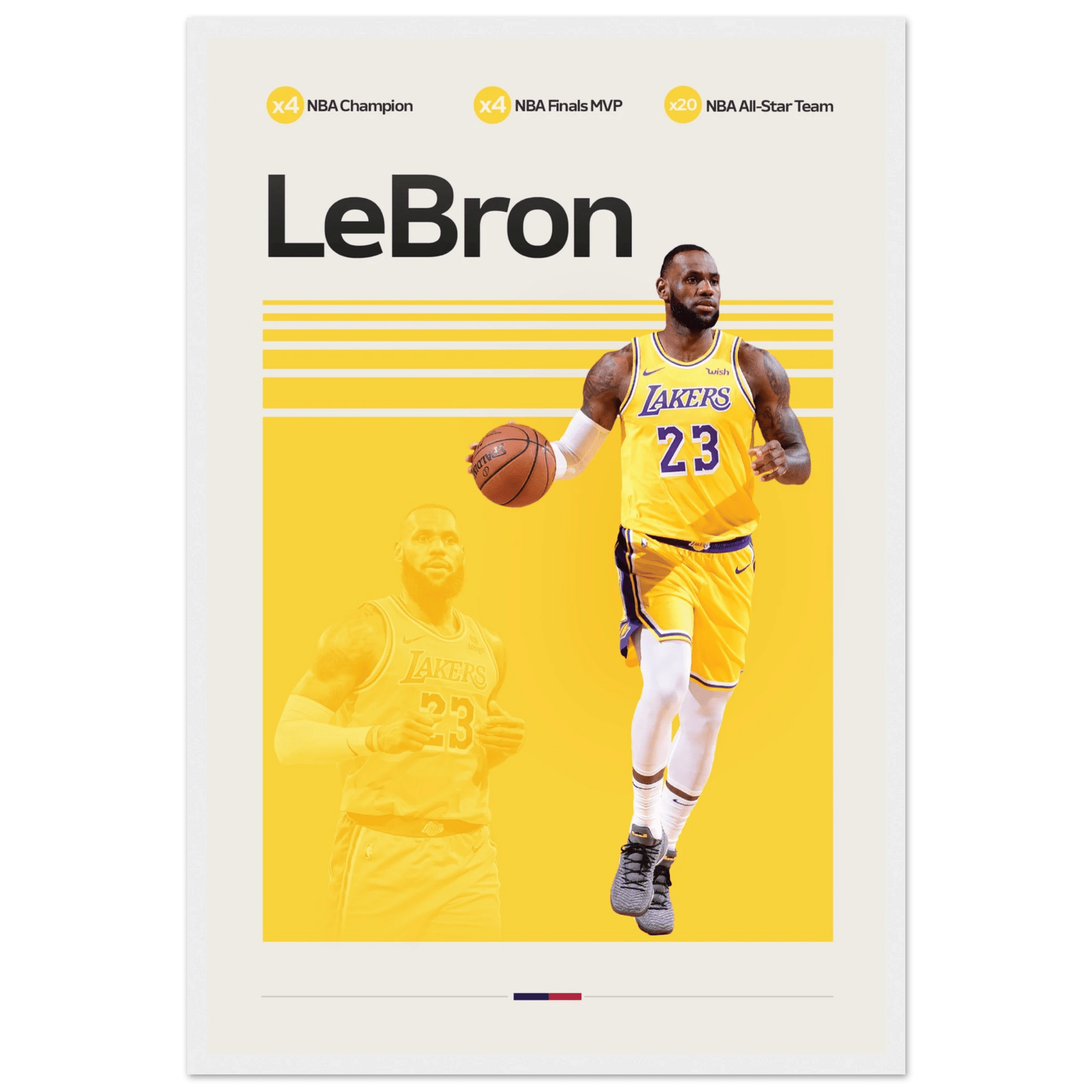 LEBRON JAMES | BASKETBALL POSTER - ChordPrints